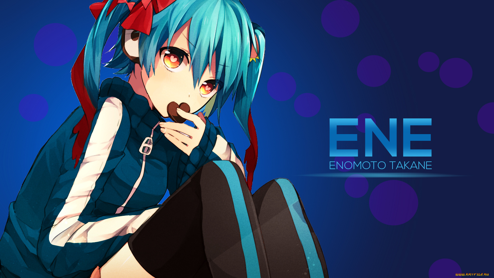 kagerou, project, аниме, взгляд, фон, девушка