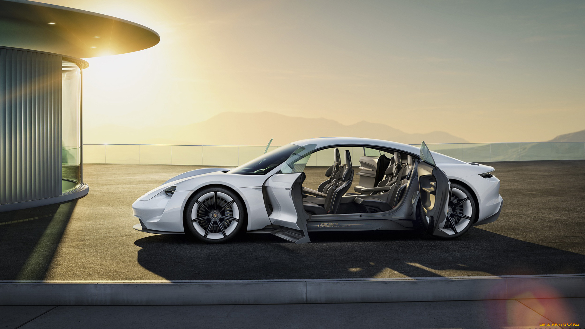 porsche, mission, e, concept, 2015, автомобили, porsche, 2015, concept, e, mission