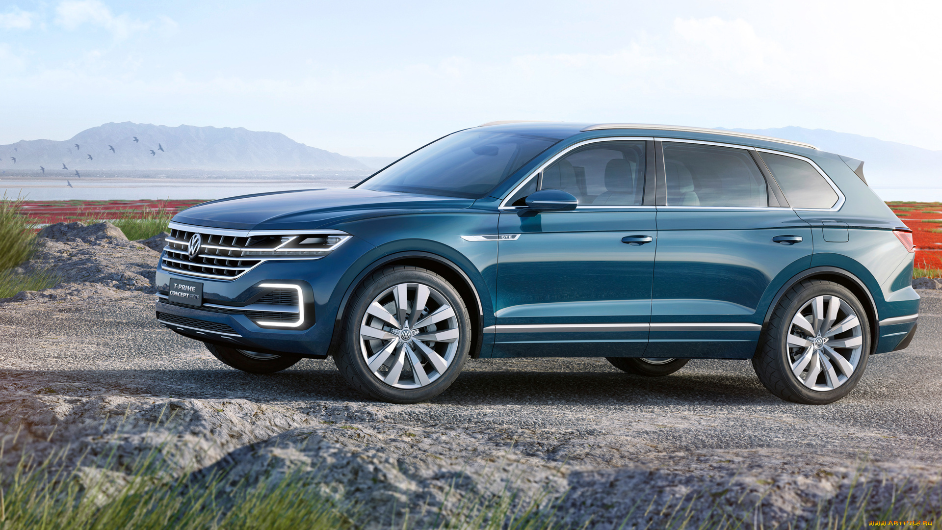 volkswagen, t-prime, gte, concept, 2016, автомобили, volkswagen, t-prime, gte, внедорожник, crossover, 2016, concept