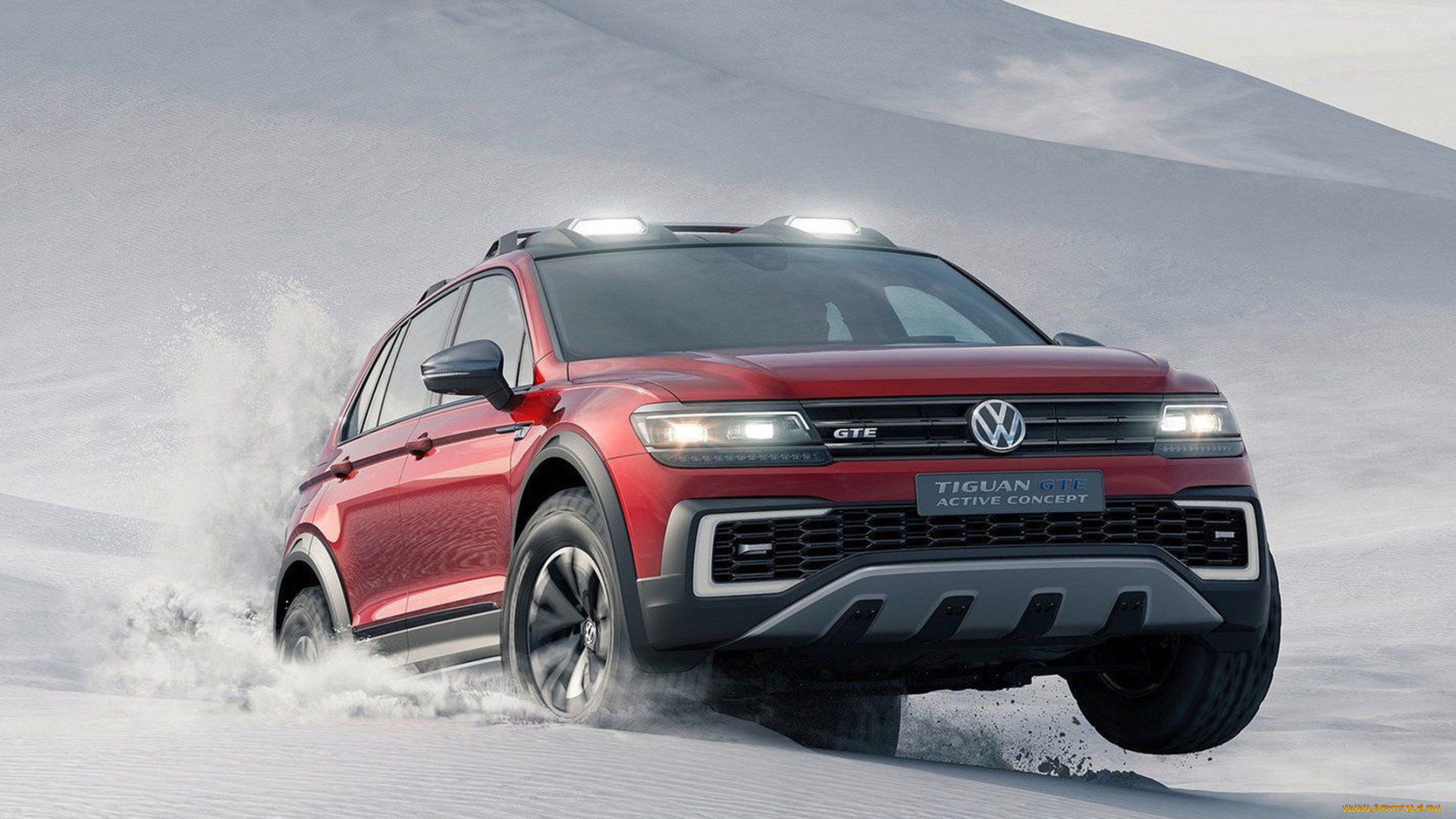 volkswagen, tiguan, gte, active, concept, 2016, автомобили, volkswagen, active, tiguan, gte, concept, 2016