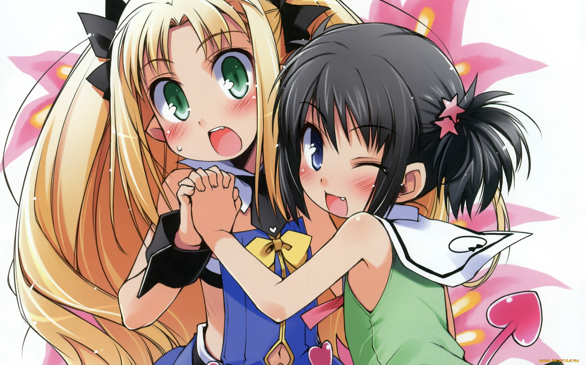 аниме, unknown, , другое, взгляд, девушки, фон