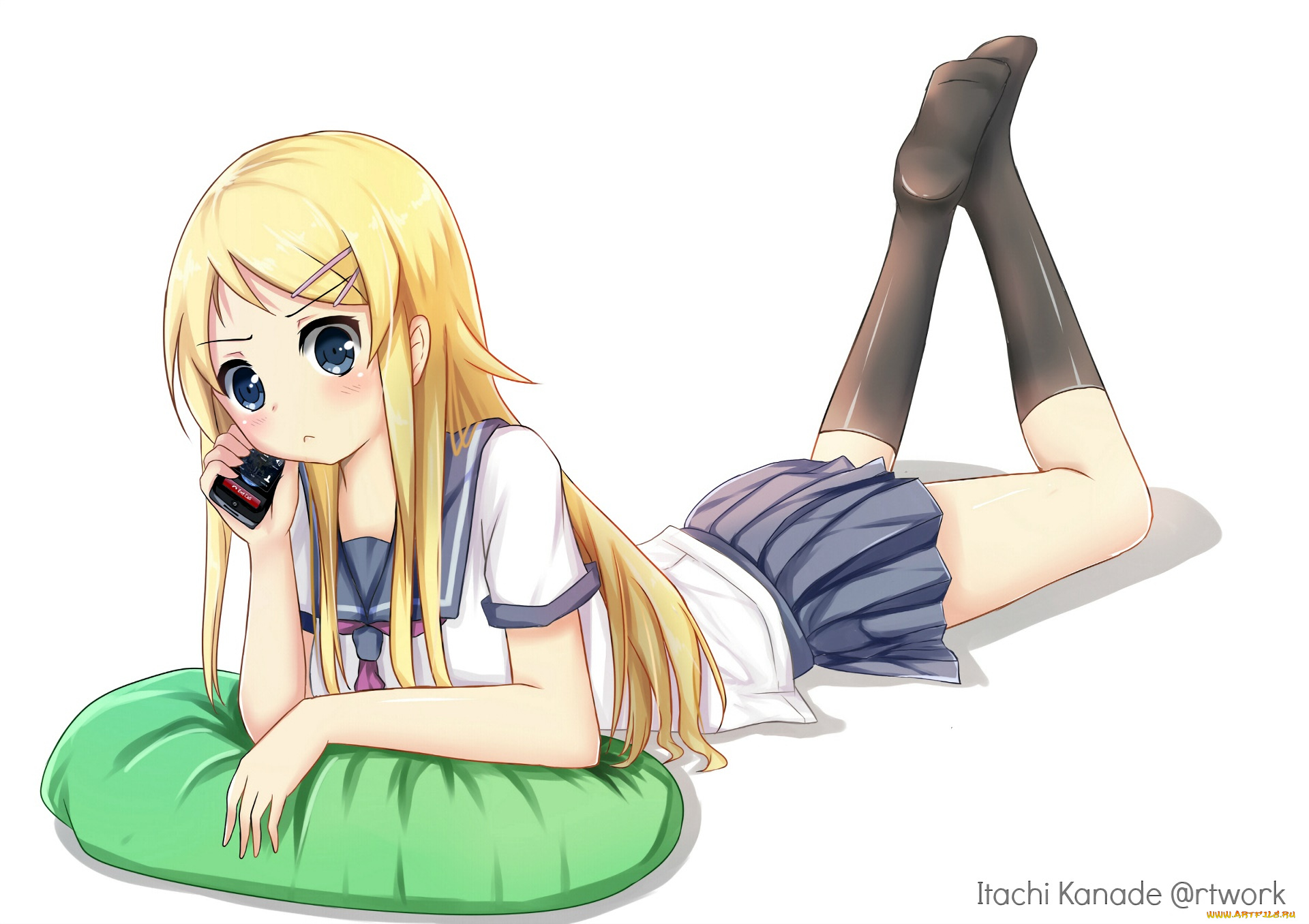 аниме, oreimo, фон, девушка, взгляд