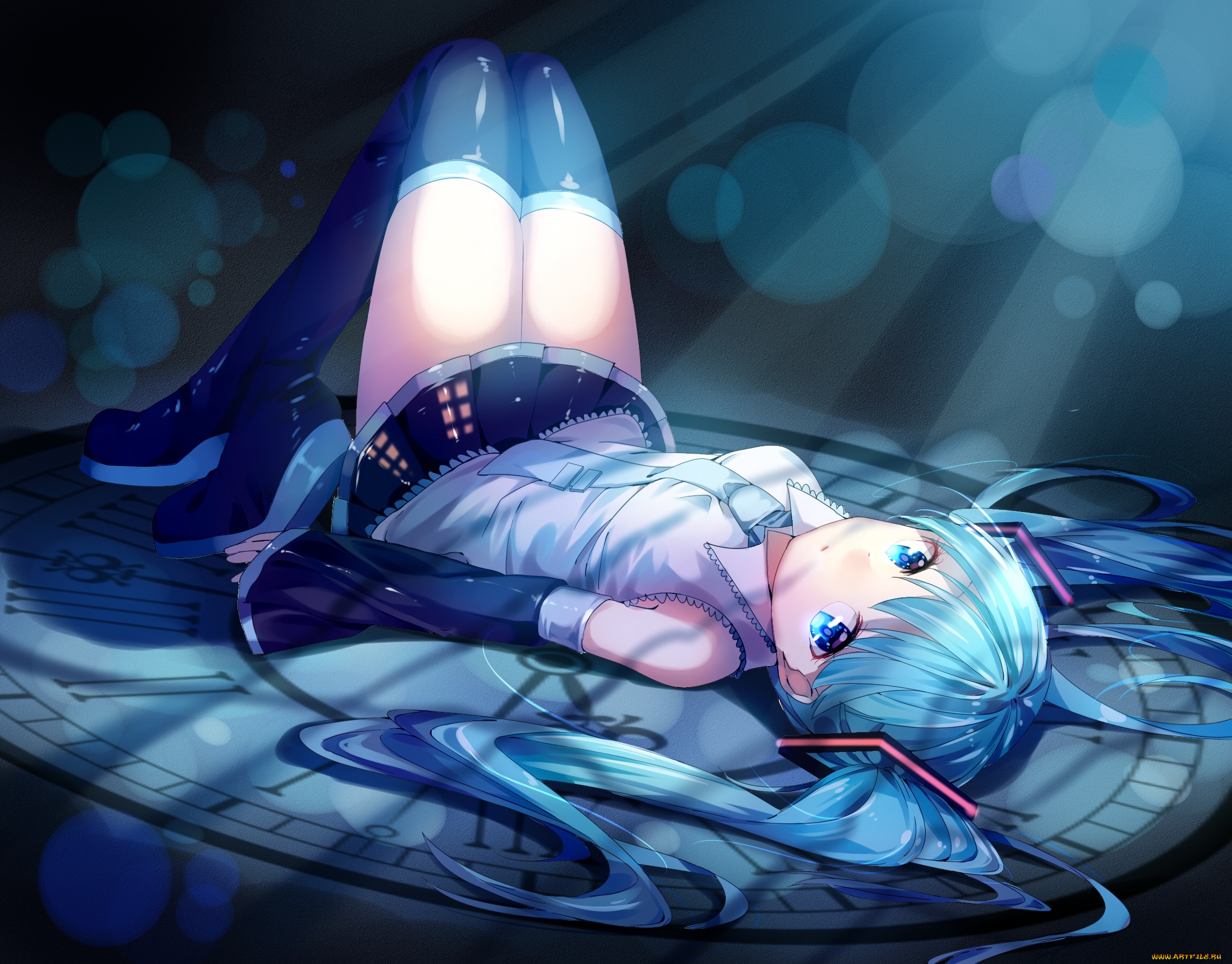 аниме, vocaloid, hatsune, miku