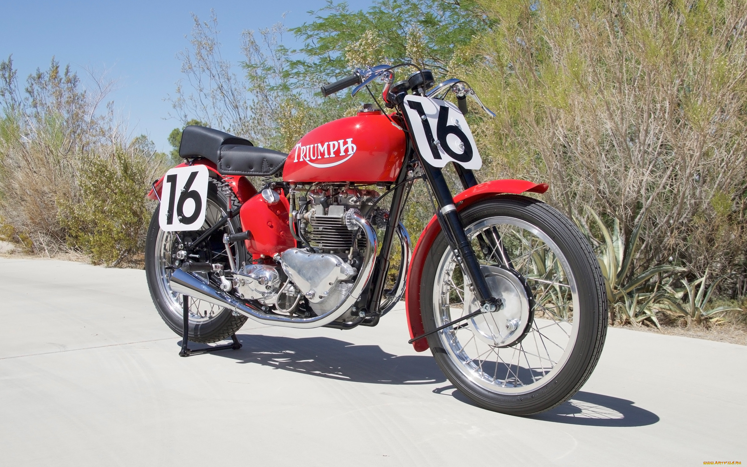 1947-triumph-grand-prix, мотоциклы, triumph