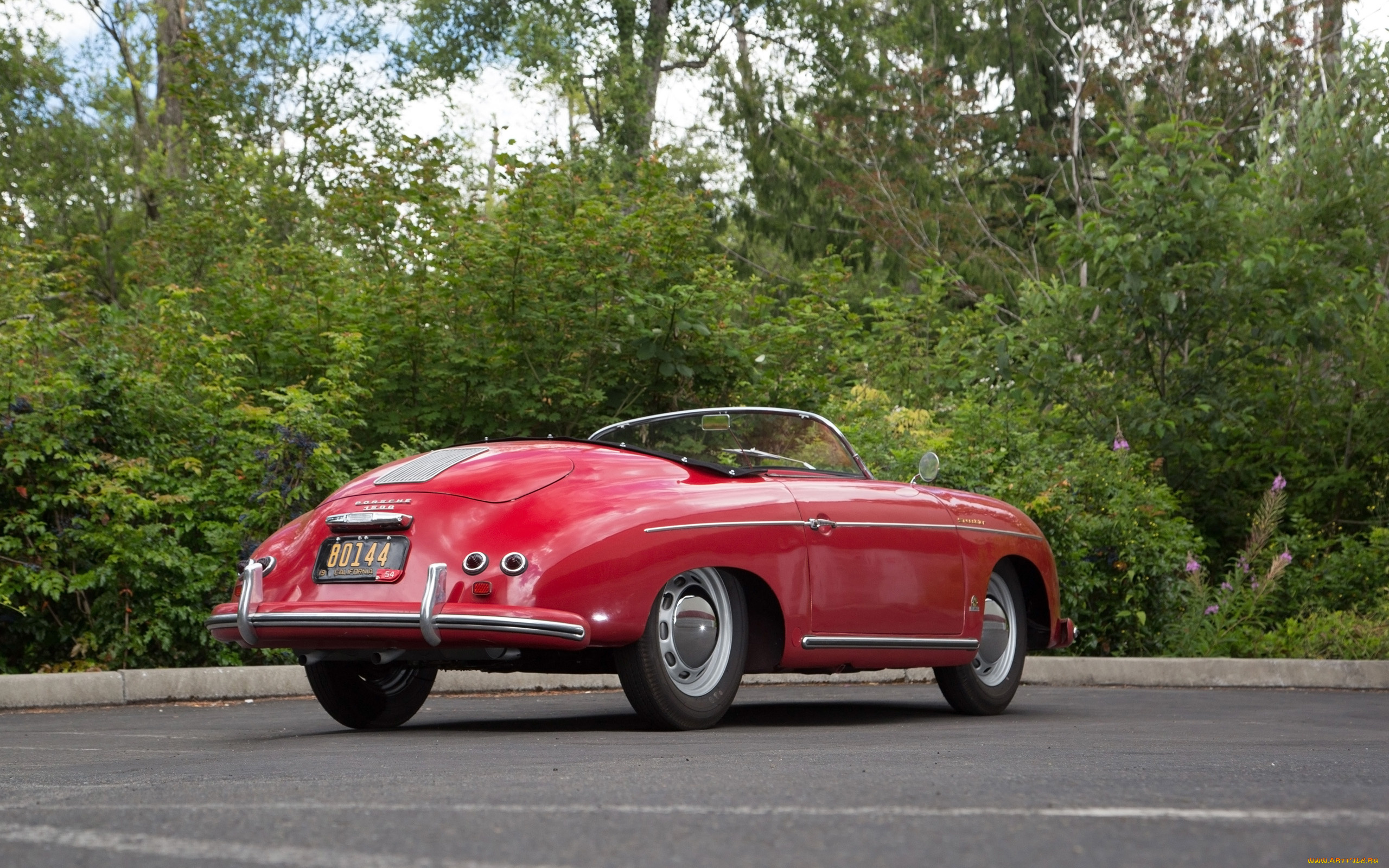 1954-porsche-356-speedster, автомобили, porsche
