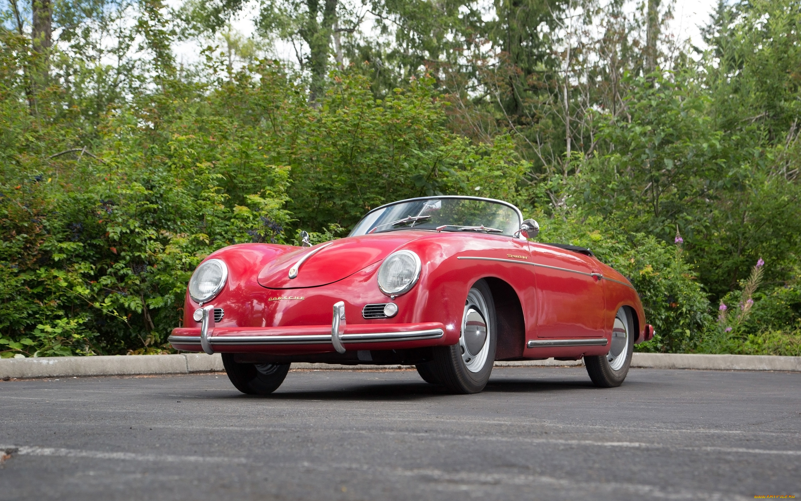 1954-porsche-356-speedster, автомобили, porsche