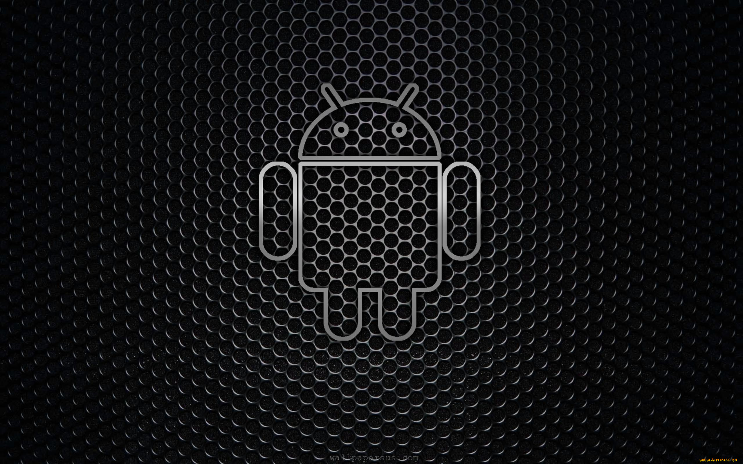 компьютеры, android, фон, логотип