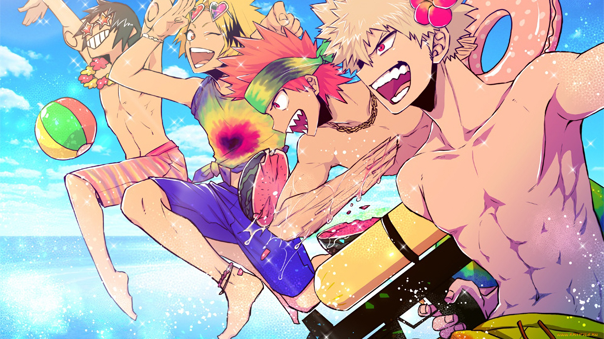 аниме, boku, no, hero, academia, моя, геройская, академия