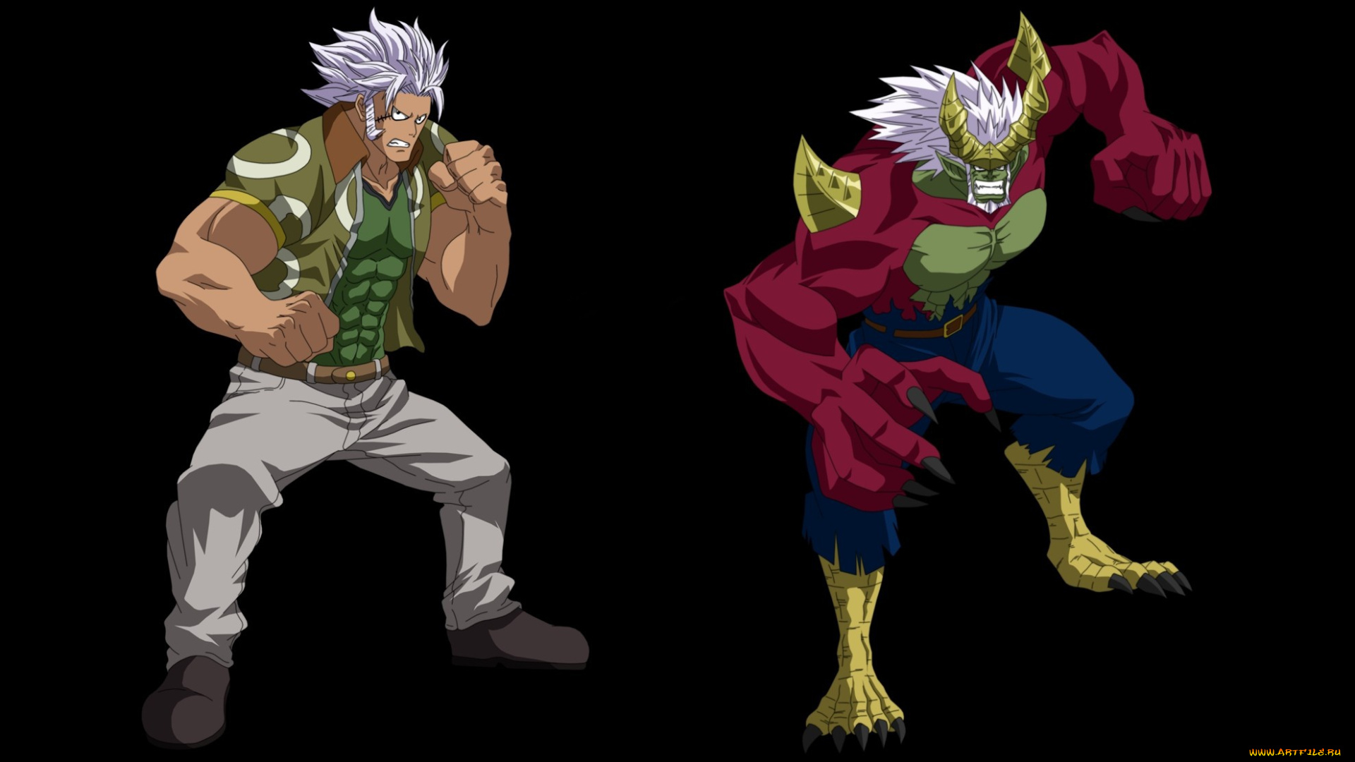 аниме, fairy, tail, esteban, 93