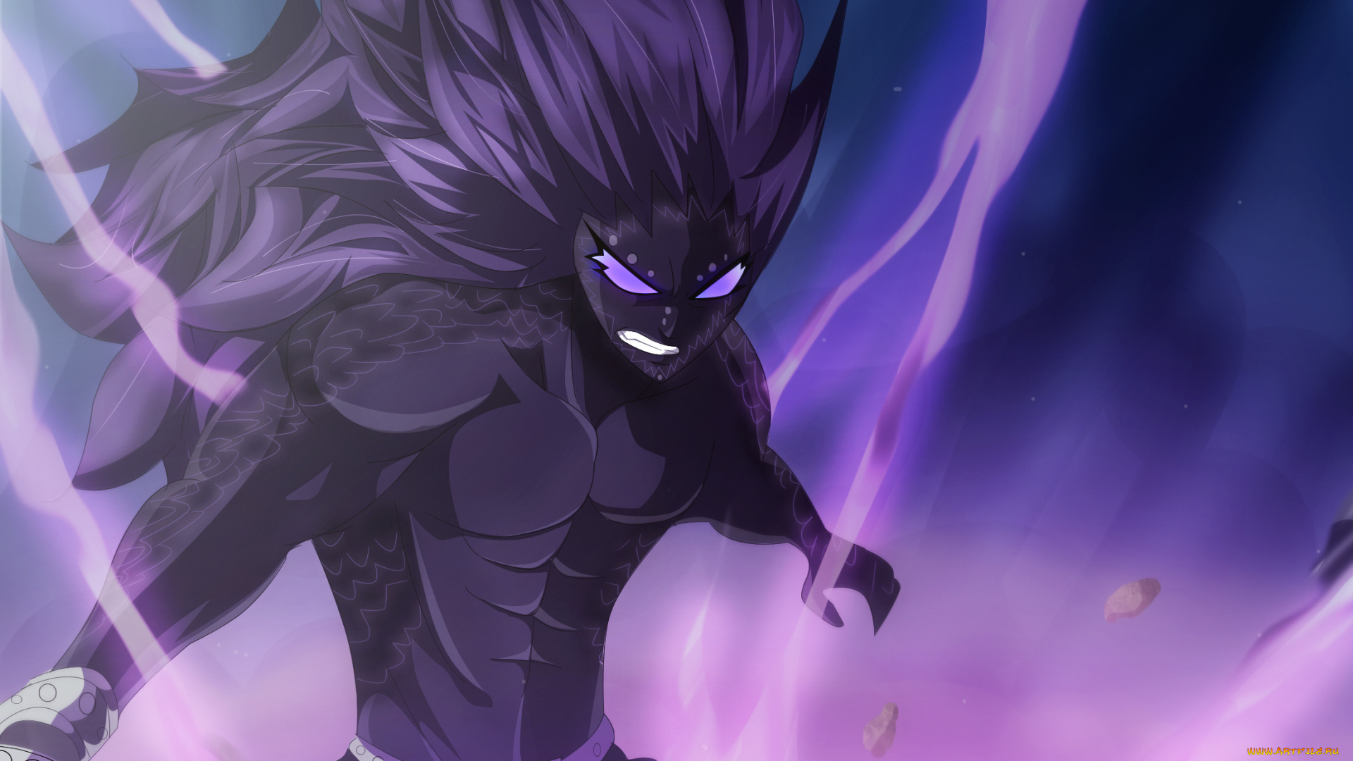 аниме, fairy, tail, хвост, феи