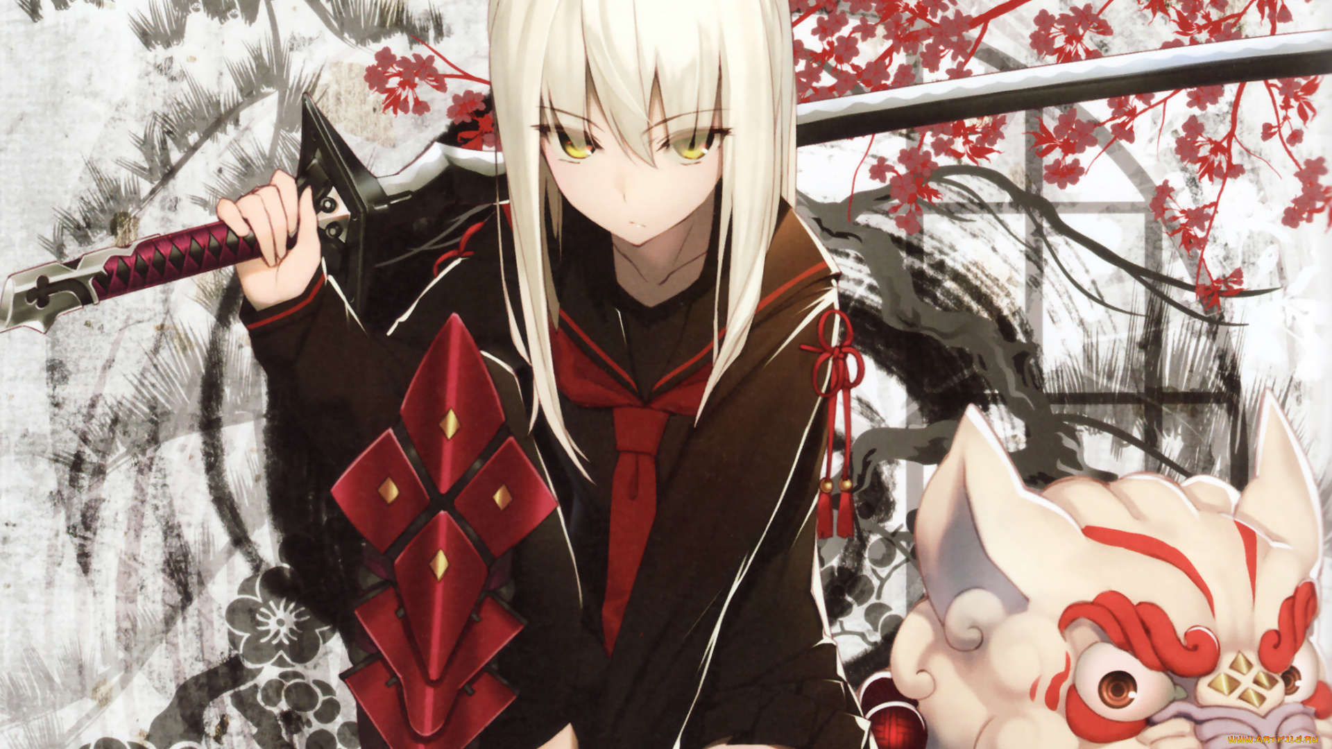 аниме, оружие, , техника, , технологии, девушка