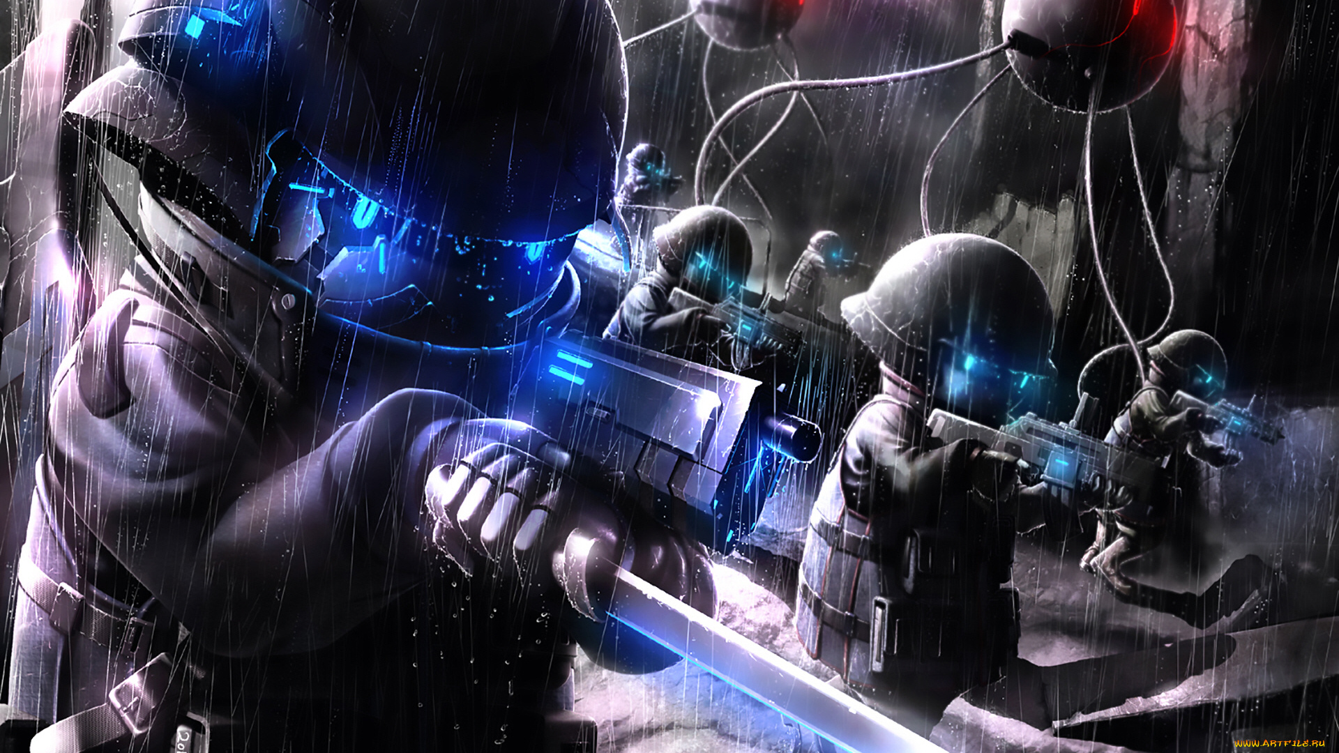 аниме, оружие, , техника, , технологии, роботы