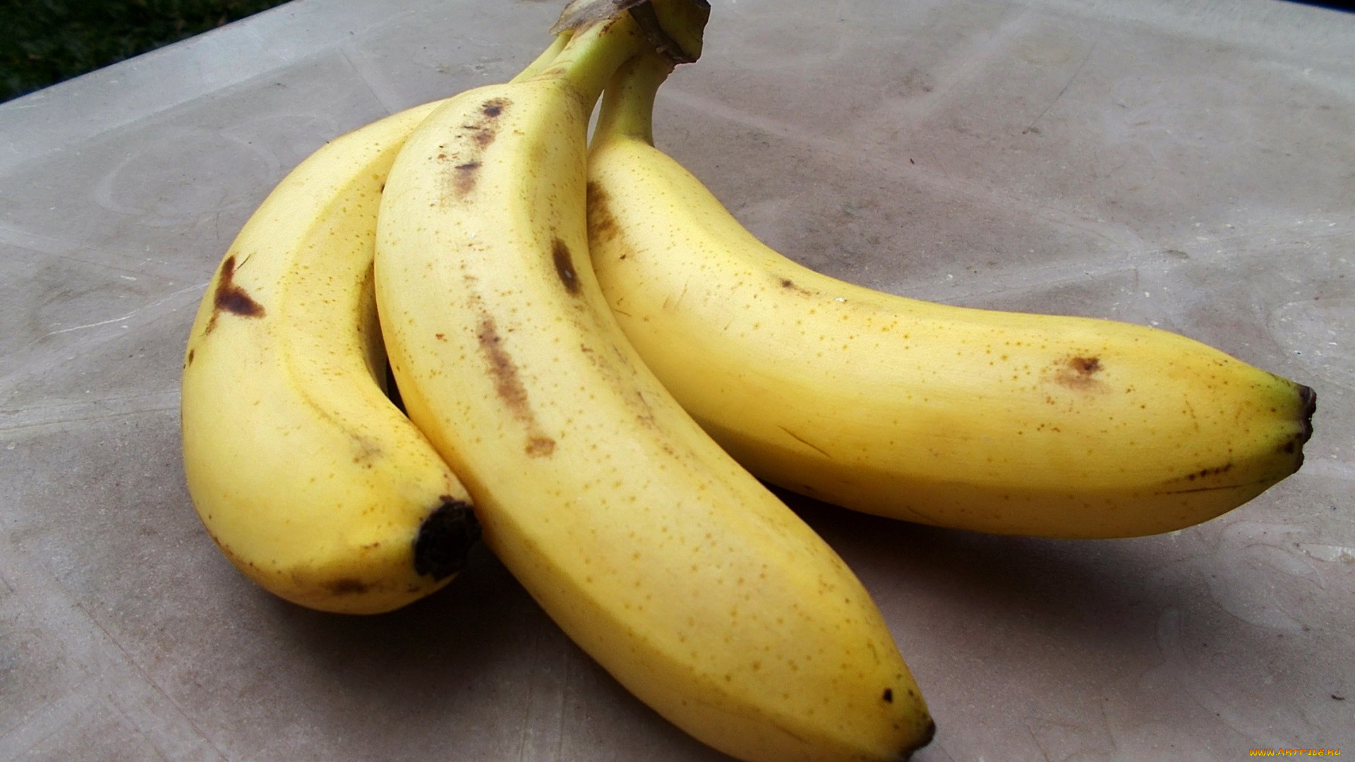 еда, бананы, зрелые