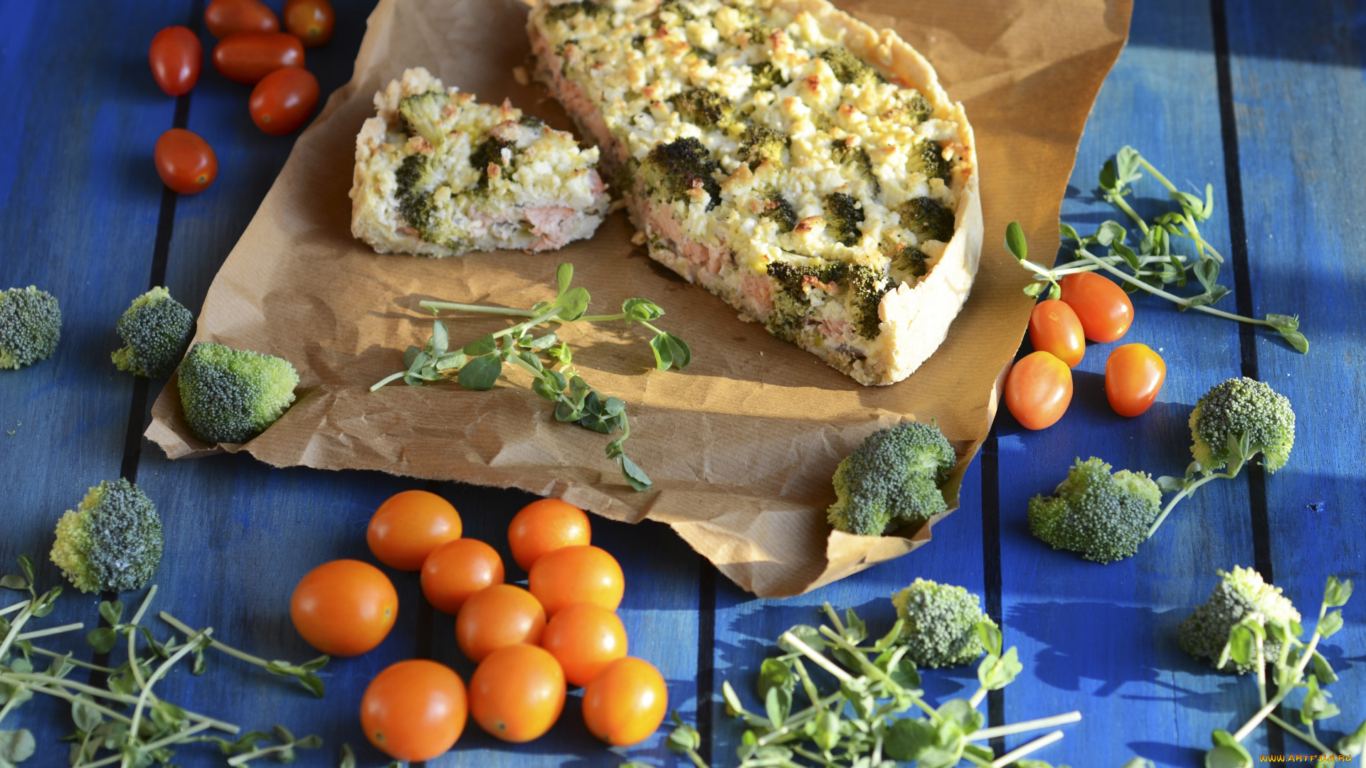 еда, вторые, блюда, запеканка, вкусно, брокколи, томат