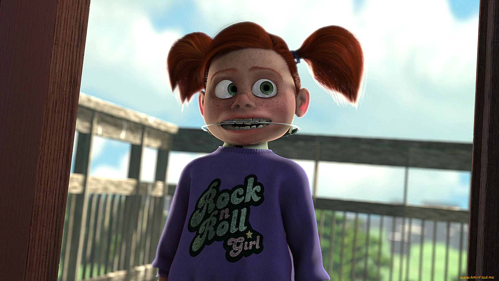 мультфильмы, finding, nemo, брекеты, ребенок, девочка