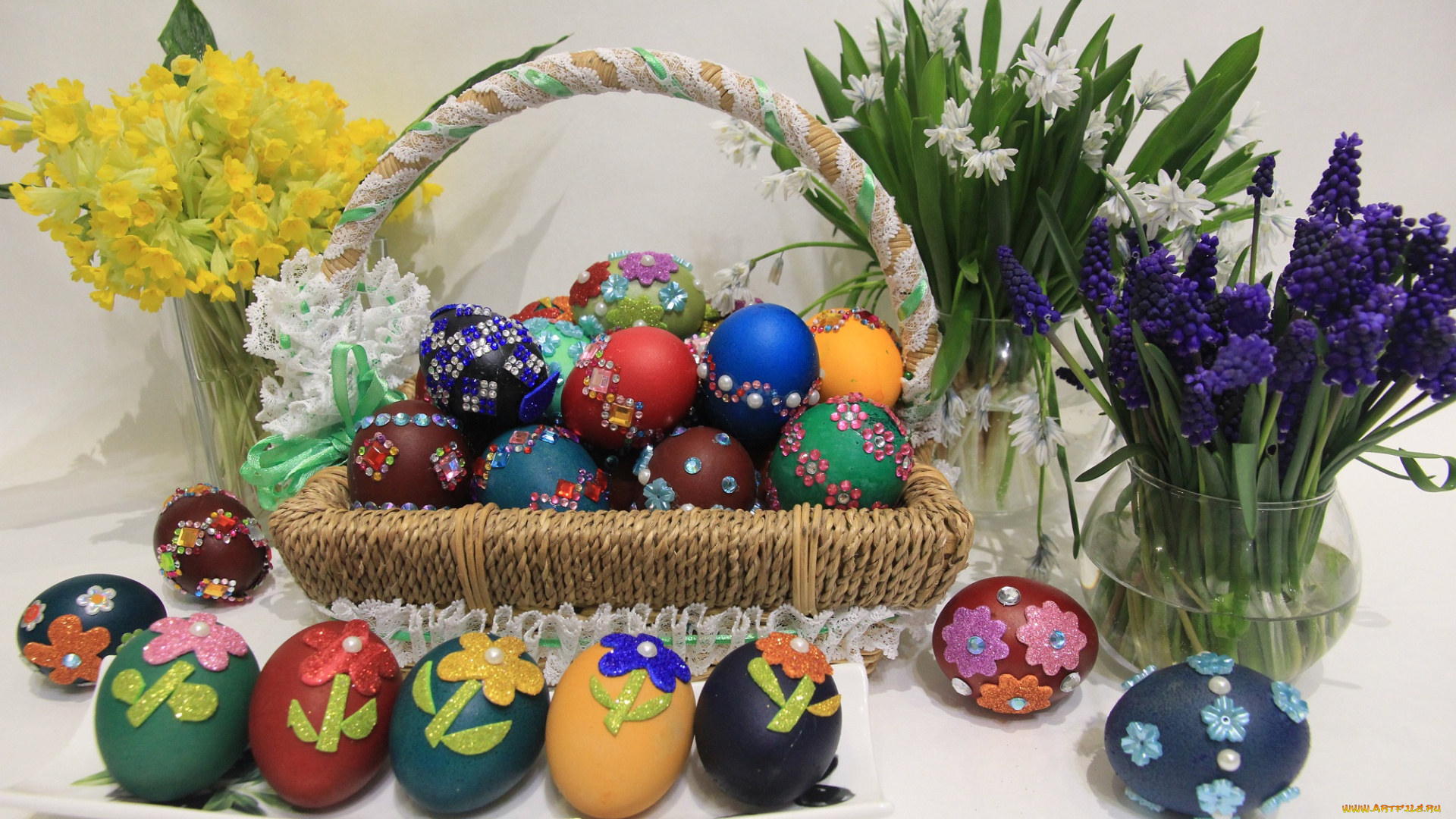 праздничные, пасха, праздник, радость, украшение, весна, воскресение