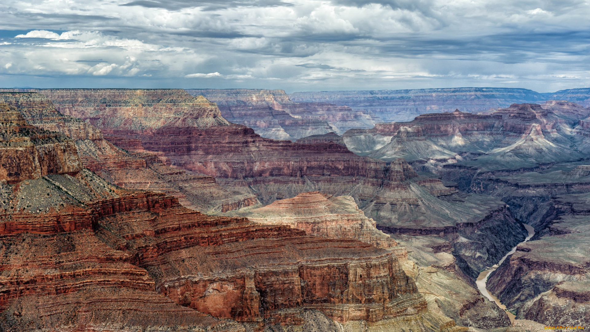 природа, горы, простор