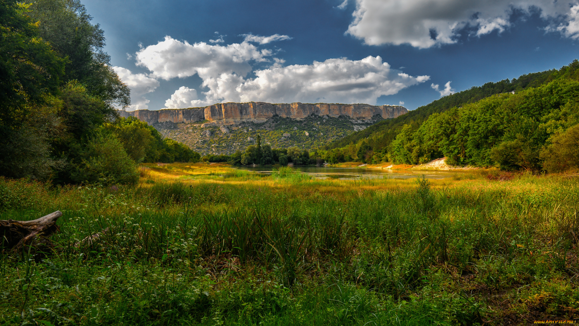 природа, пейзажи, svetlov, sergey, зелень, небо, горы, холмы