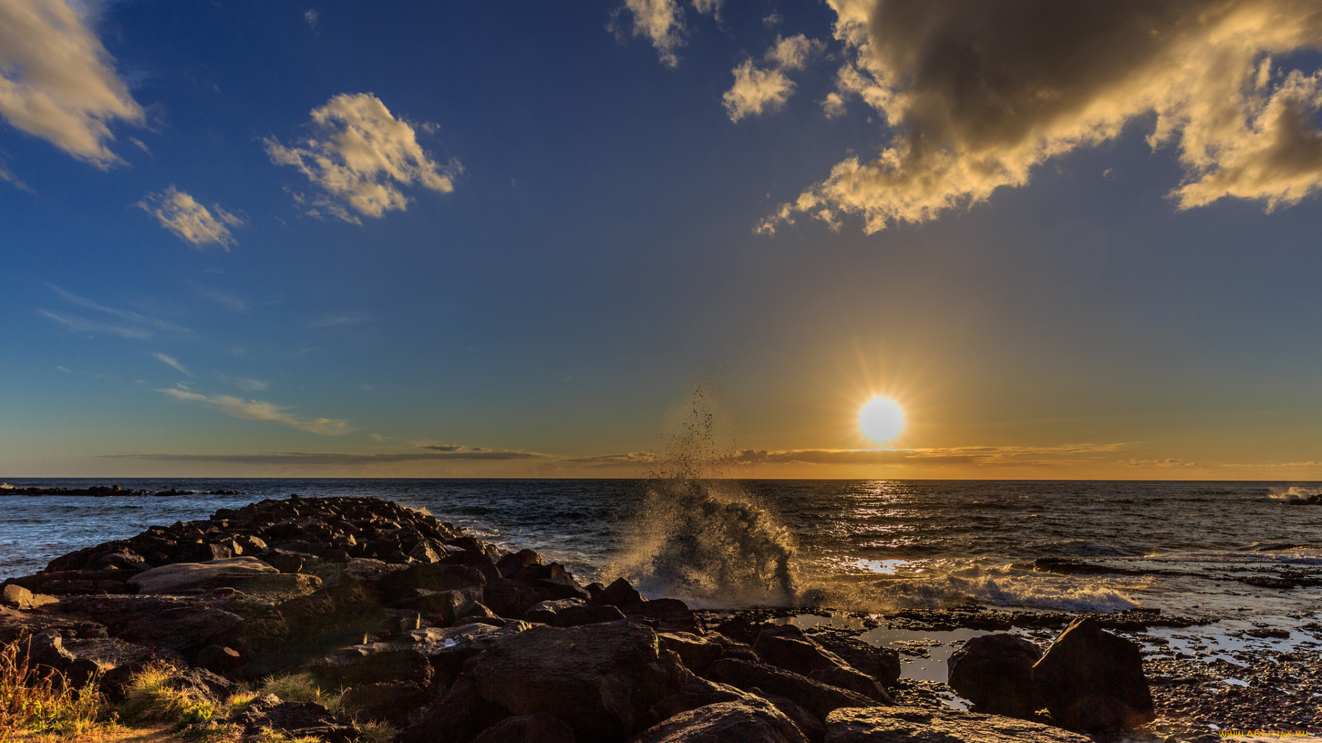 природа, восходы, закаты, простор