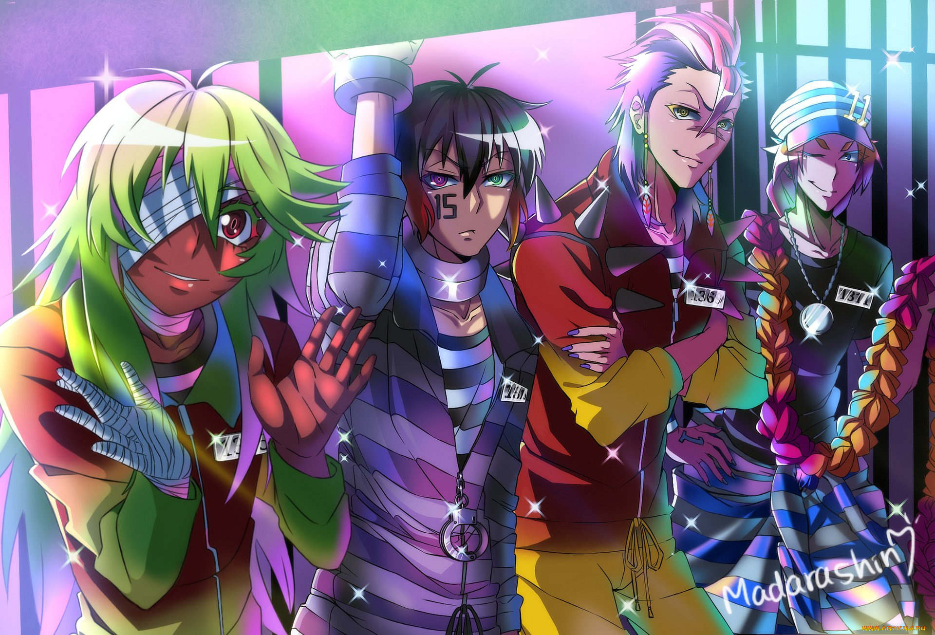 аниме, nanbaka, номернутые