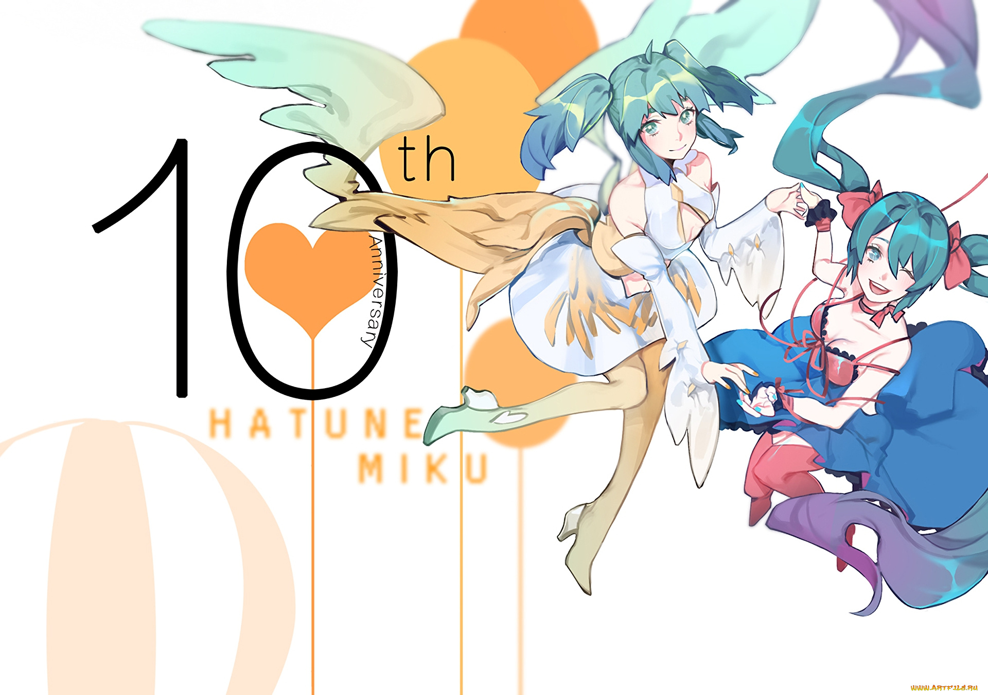 аниме, vocaloid, фон, девушка, взгляд