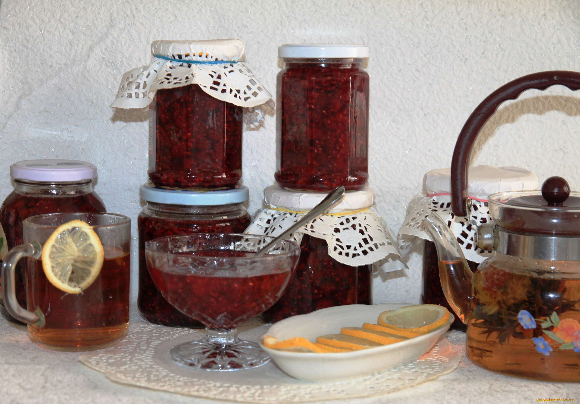 еда, мёд, , варенье, , повидло, , джем, чай, малина, лимон, варенье, польза