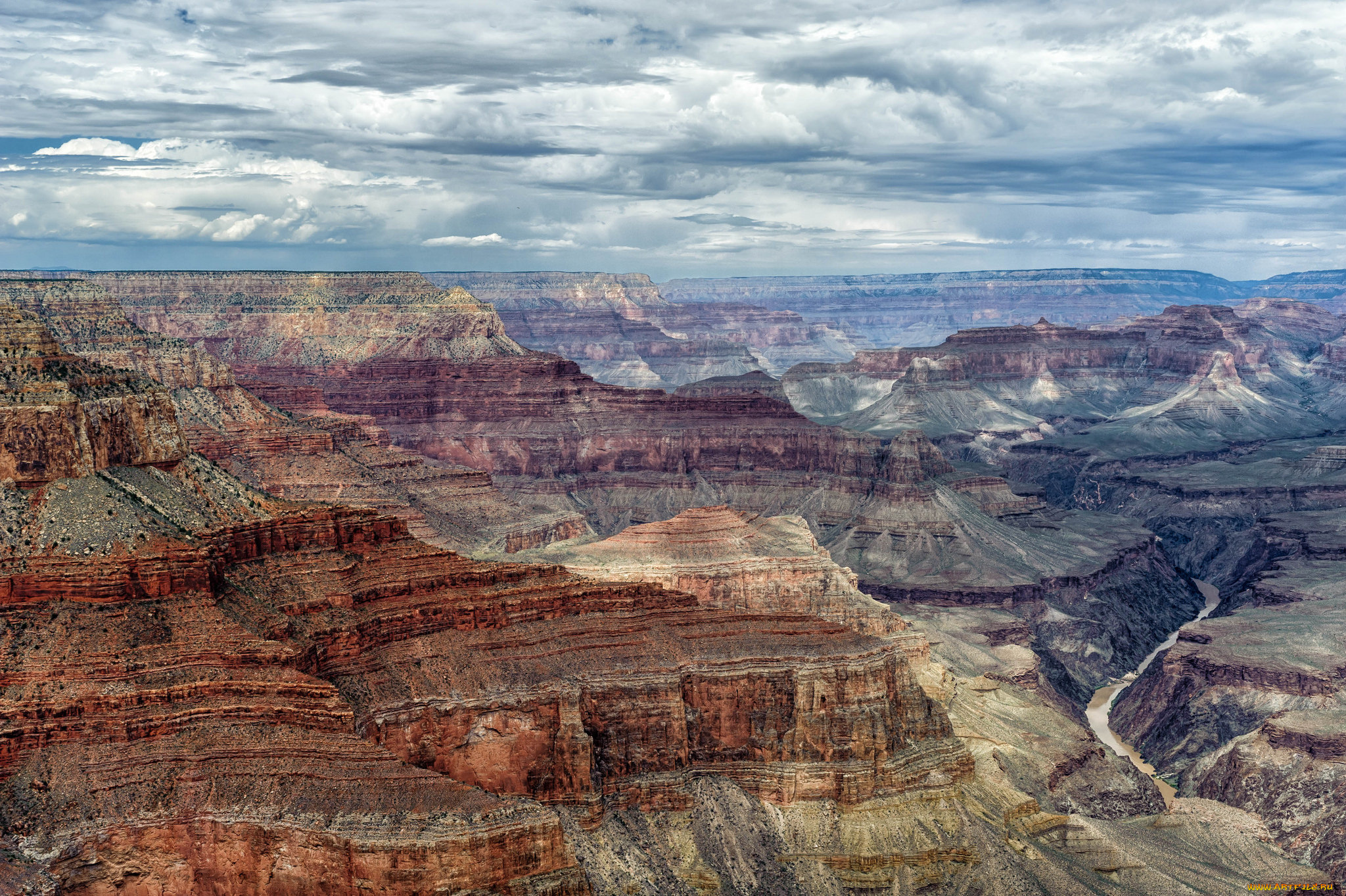 природа, горы, простор