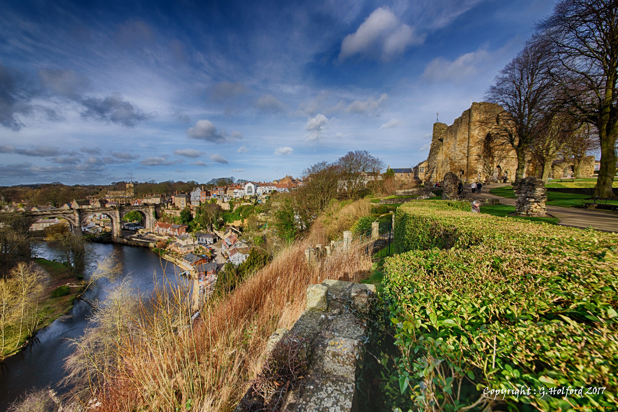 города, -, панорамы, простор