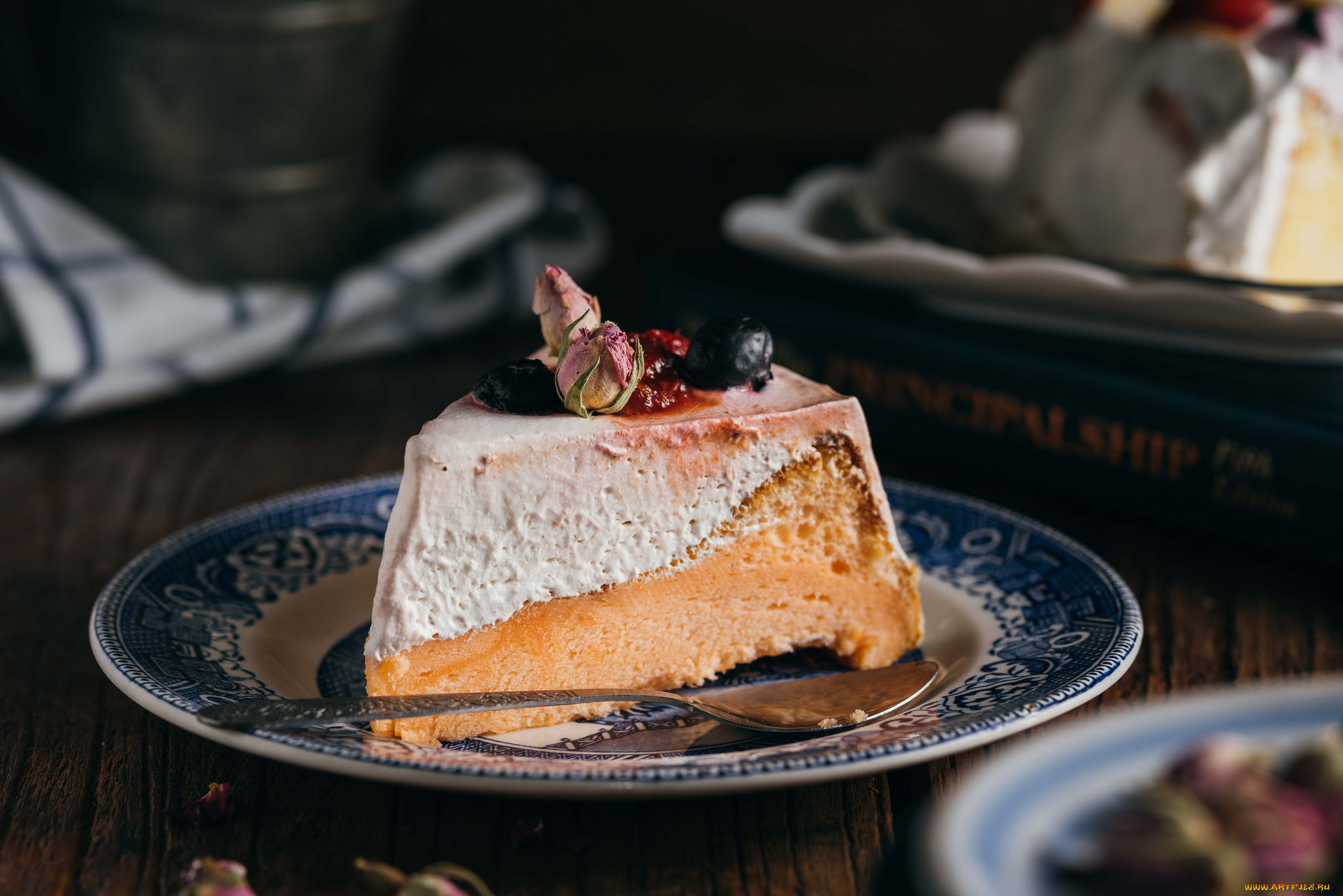 еда, торты, цветок, сладость, выписка, крем, пирожное, розочка