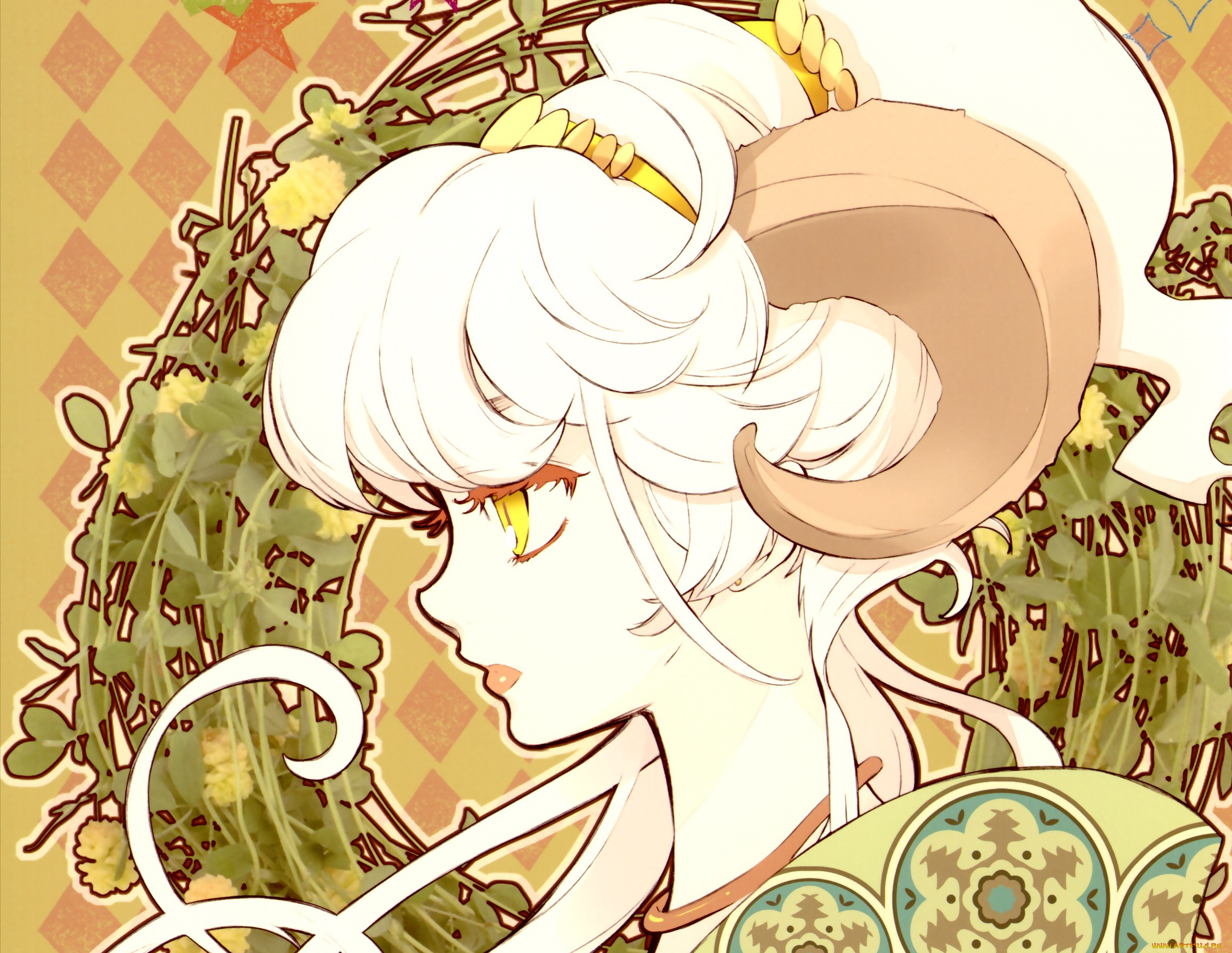 аниме, животные, , существа, девушка