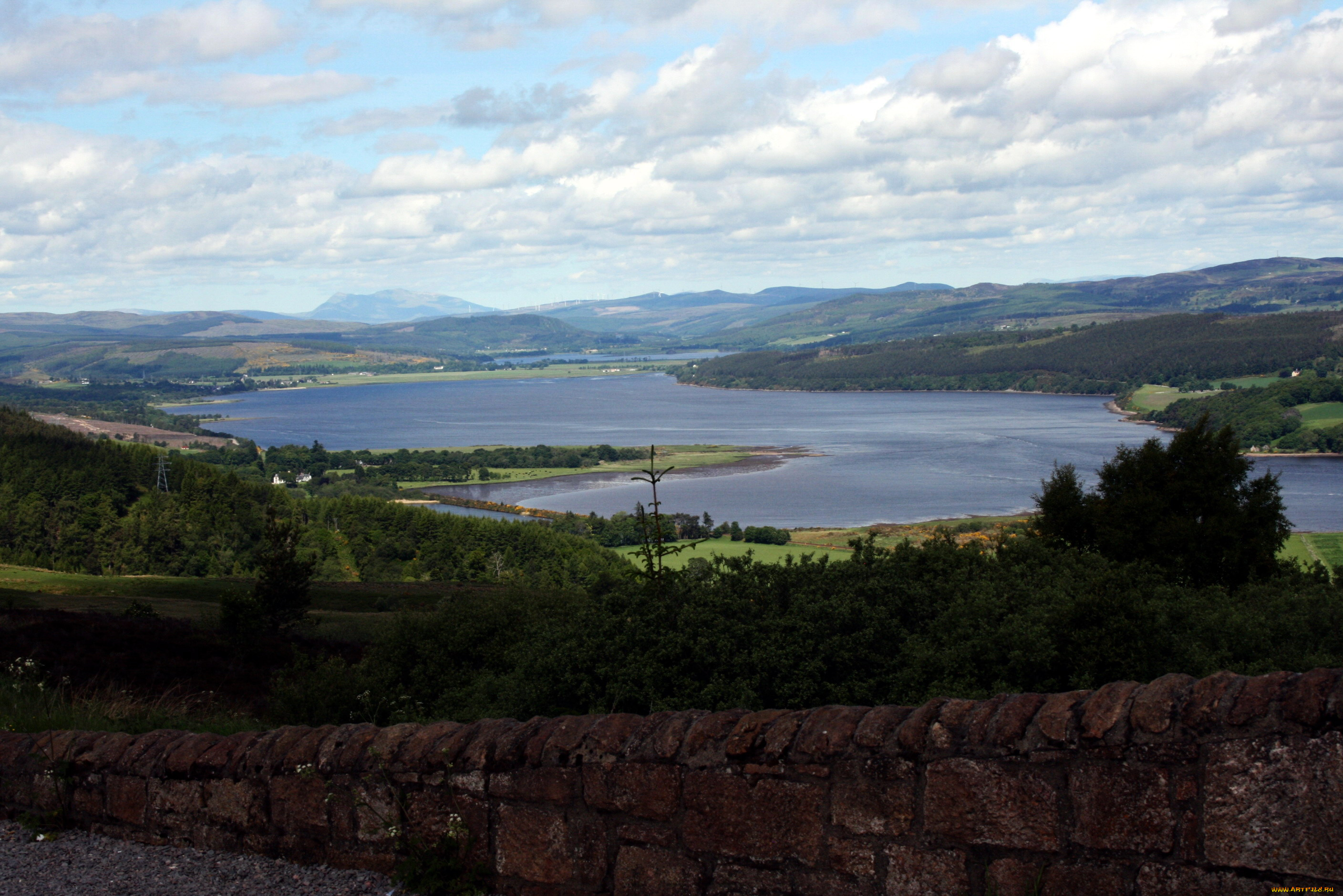 природа, реки, озера, панорама, горы, озеро