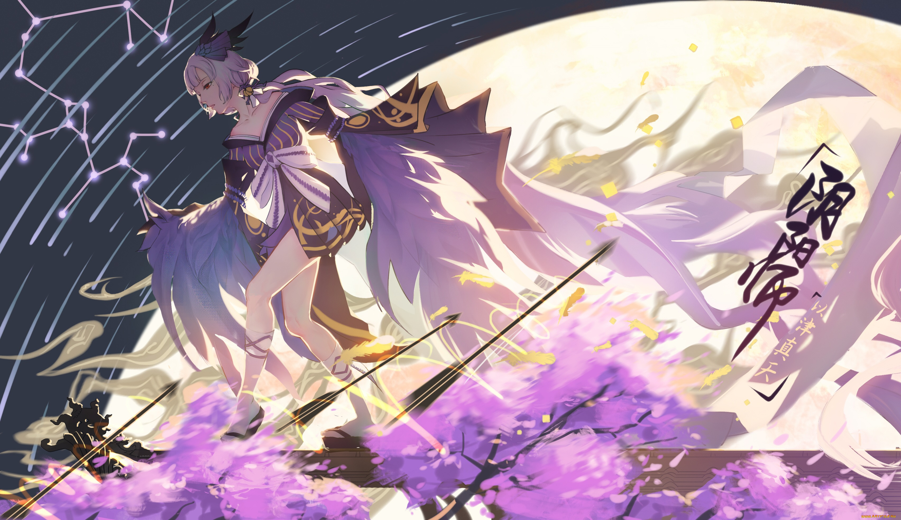 аниме, магия, , колдовство, , halloween, девушка