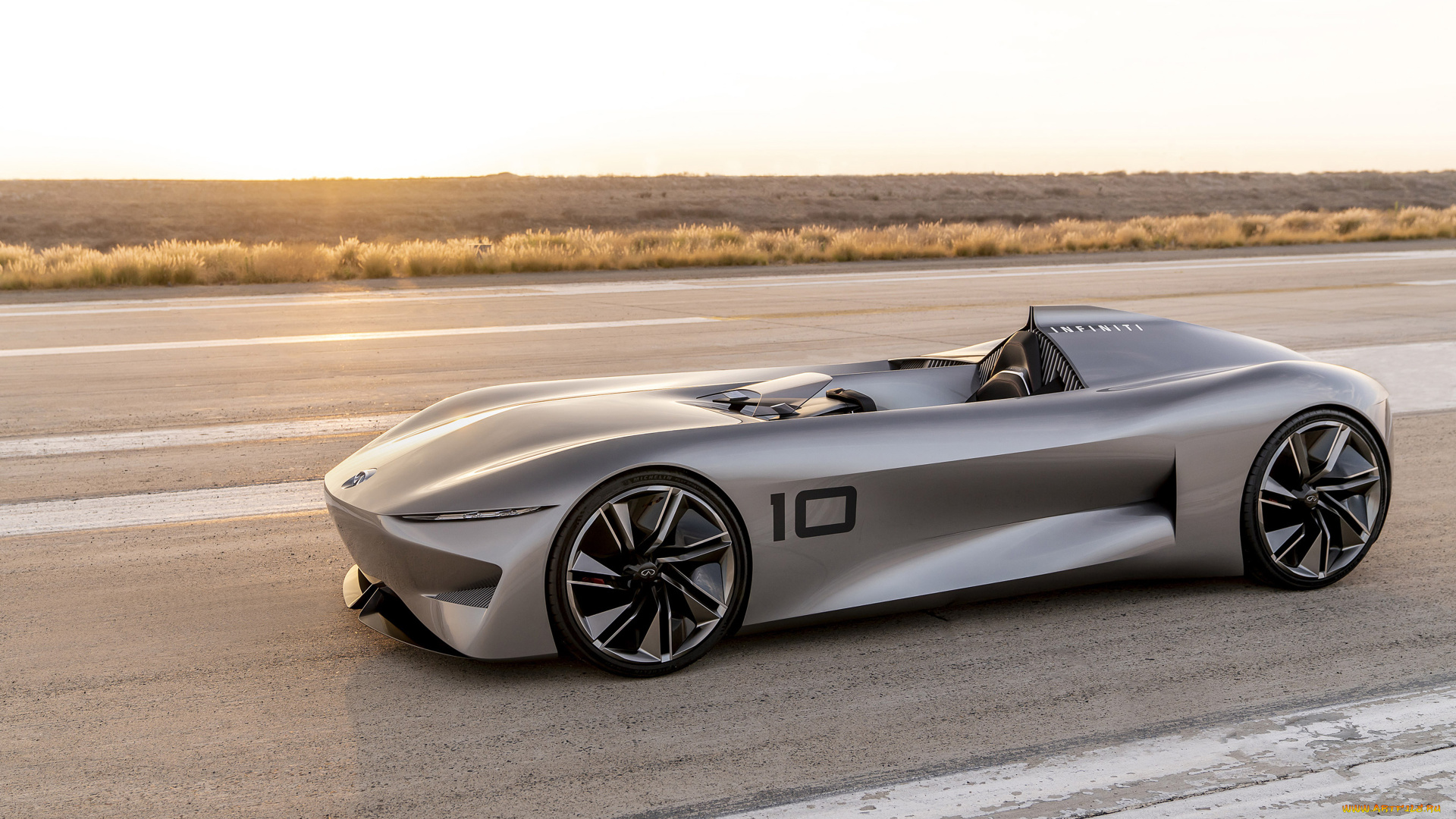 2018, infiniti, prototype, 10, автомобили, infiniti, ретро-стиль, вид, спереди, суперкар, родстер