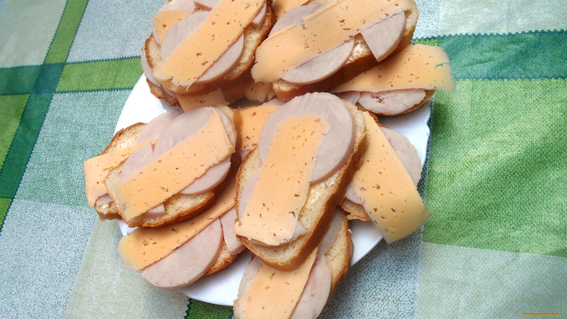 еда, бутерброды, , гамбургеры, , канапе, сыр, колбаса, хлеб