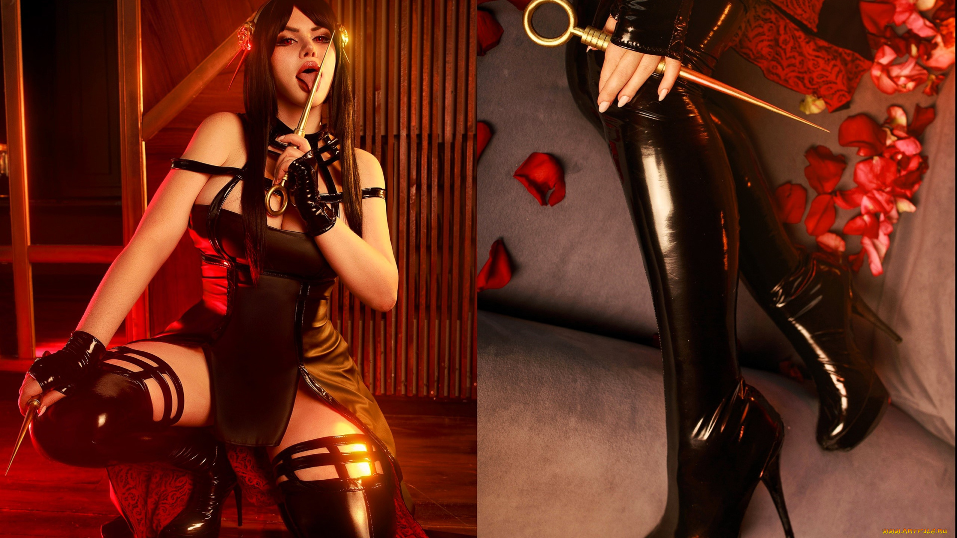 девушки, алиса, арефьева, образ, костюм, оружие, лепестки