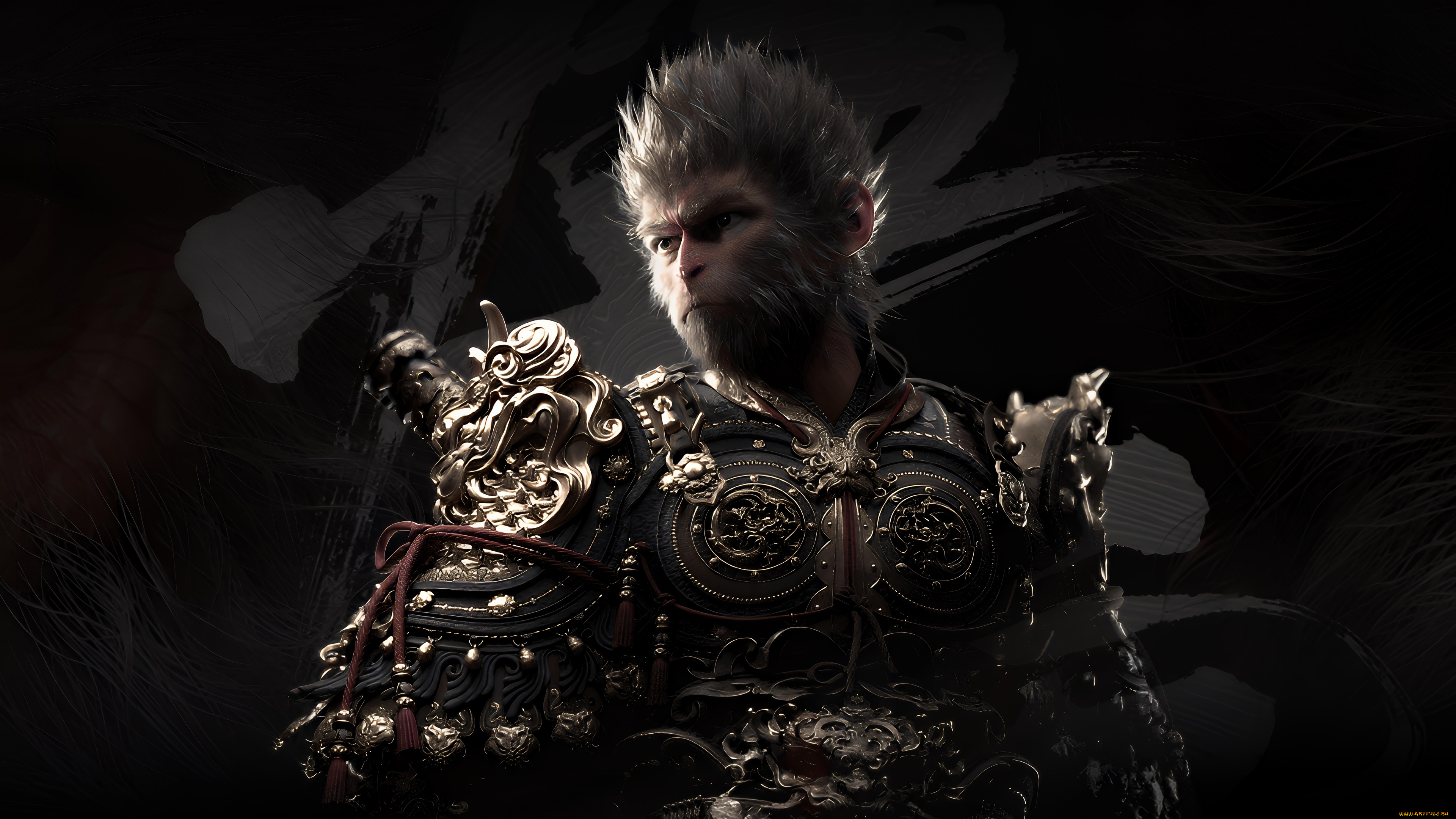 black, myth, , wukong, видео, игры, black, myth, wukong, black, myth, wukong, 2024, games, destined, one, dark, theme