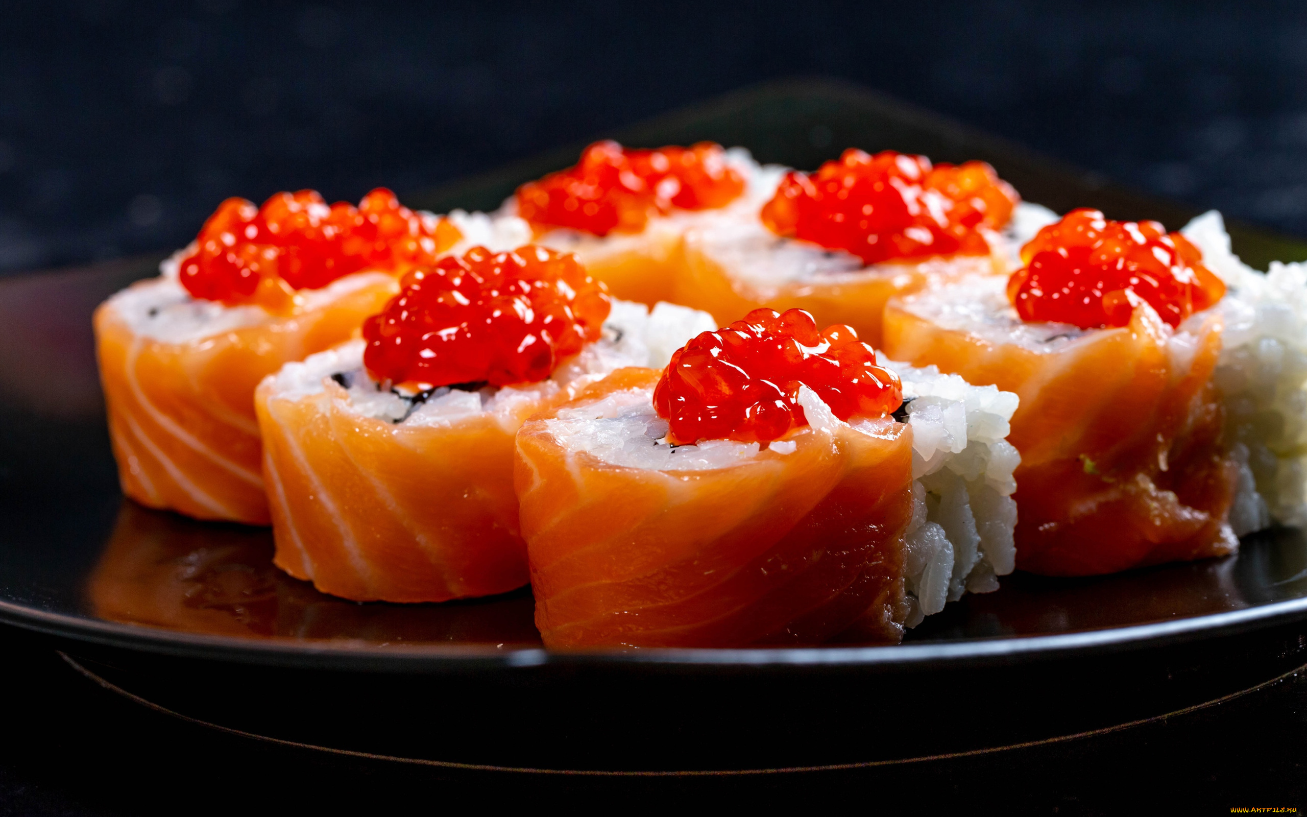 еда, рыба, , морепродукты, , суши, , роллы, японская, кухня, роллы, икра, красная