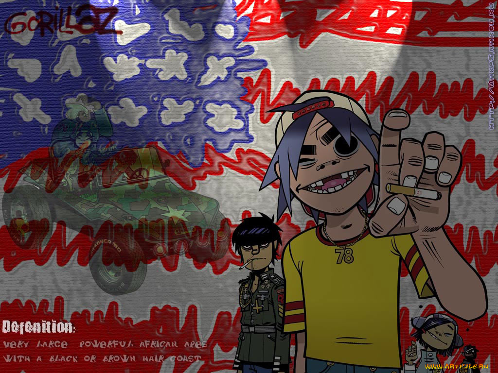 gorillaz, музыка