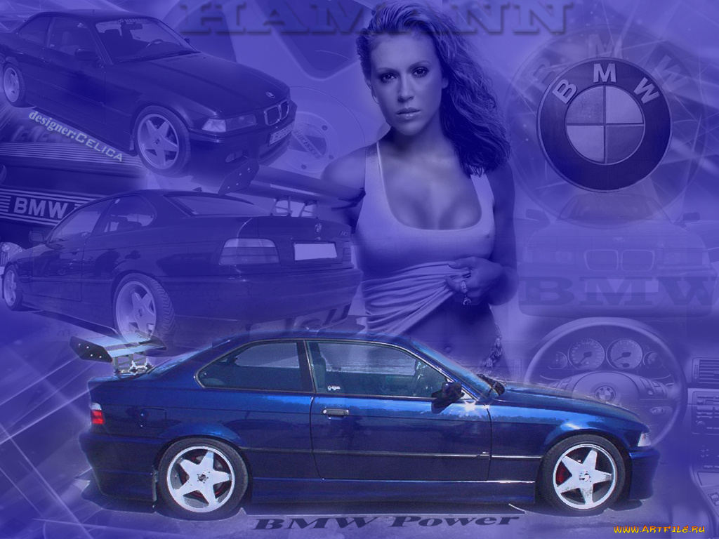 bmw, автомобили, авто, девушками