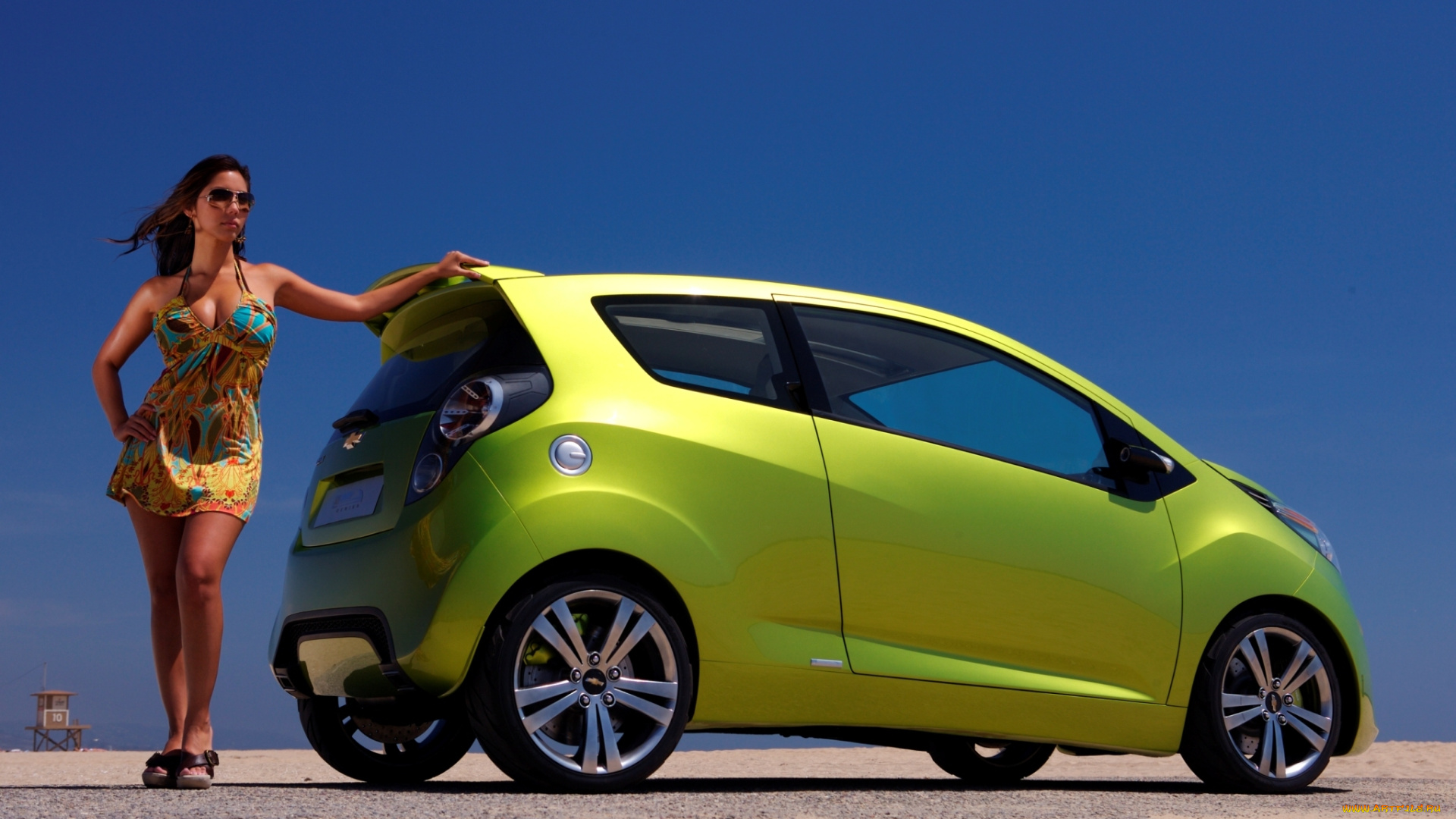 автомобили, авто, девушками