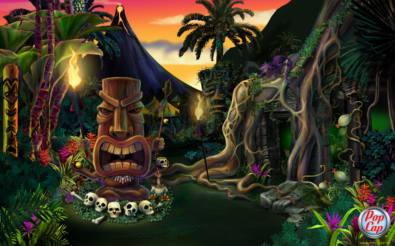 видео, игры, zuma`s, revenge