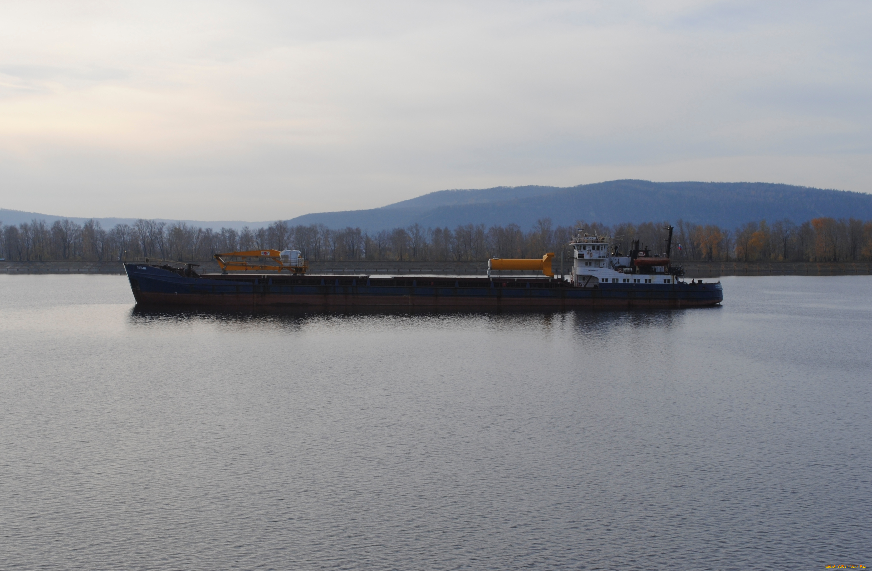 волга, осенью, природа, реки, озера