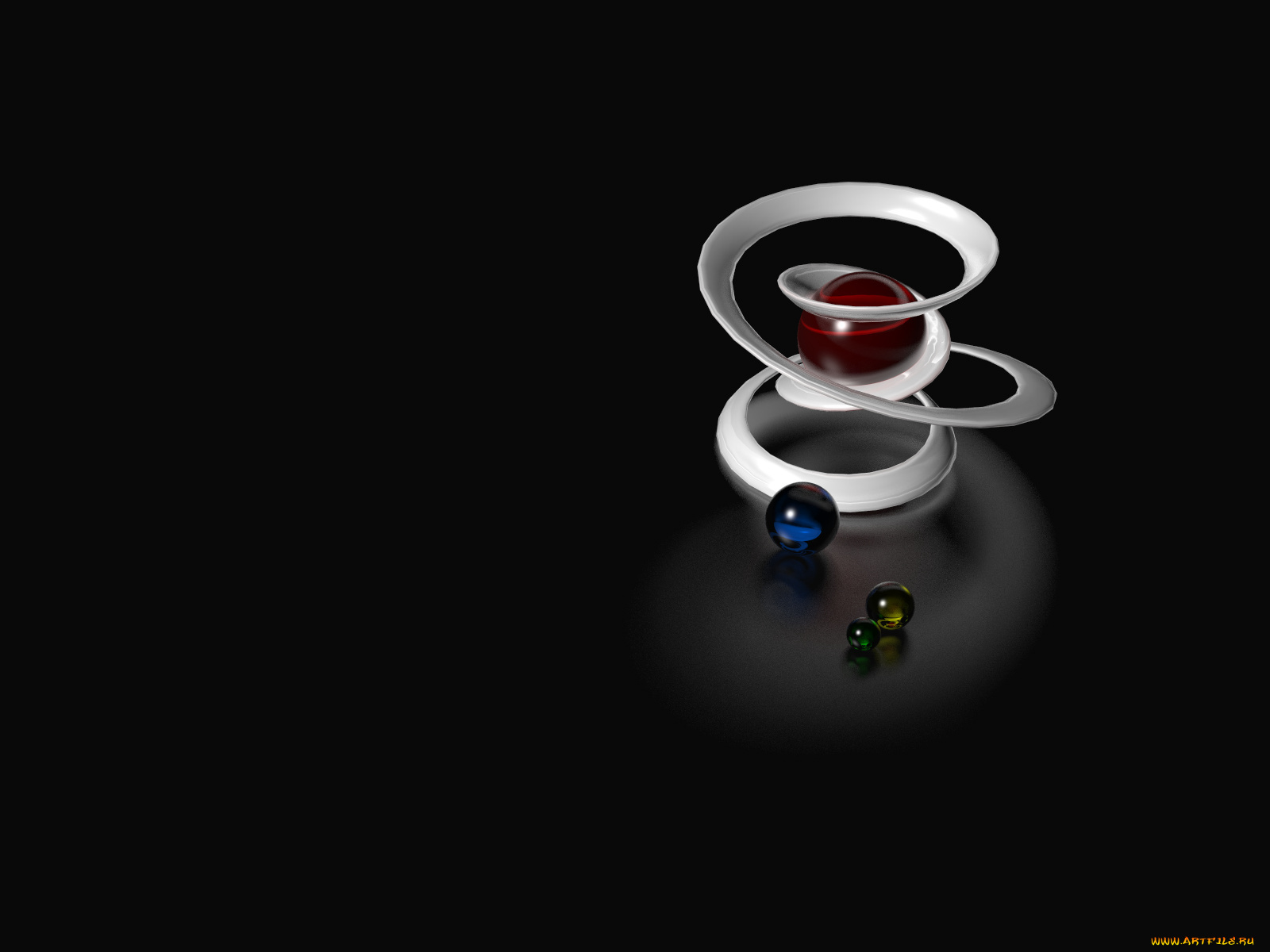 3д, графика, другое, абстракция, фон, тёмный