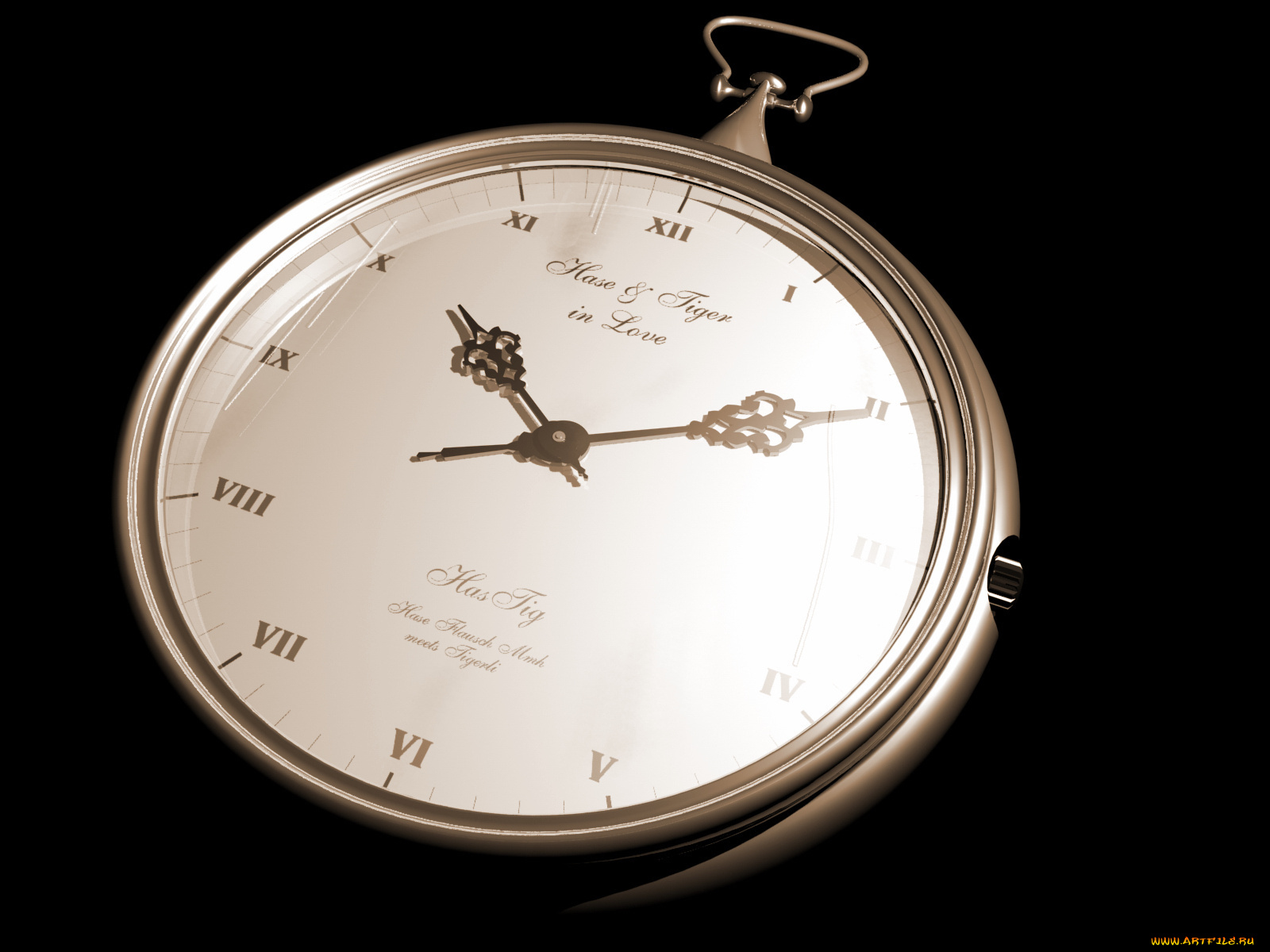 3д, графика, другое, часы, стрелки