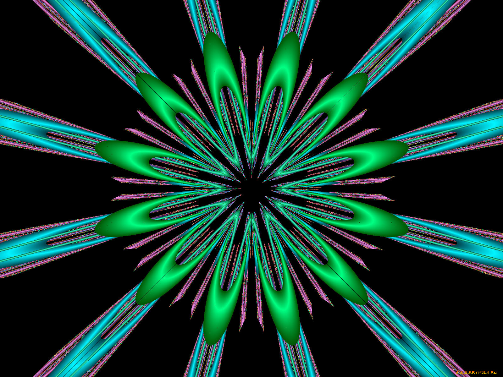 3д, графика, fractal, фракталы, фрактал, узор