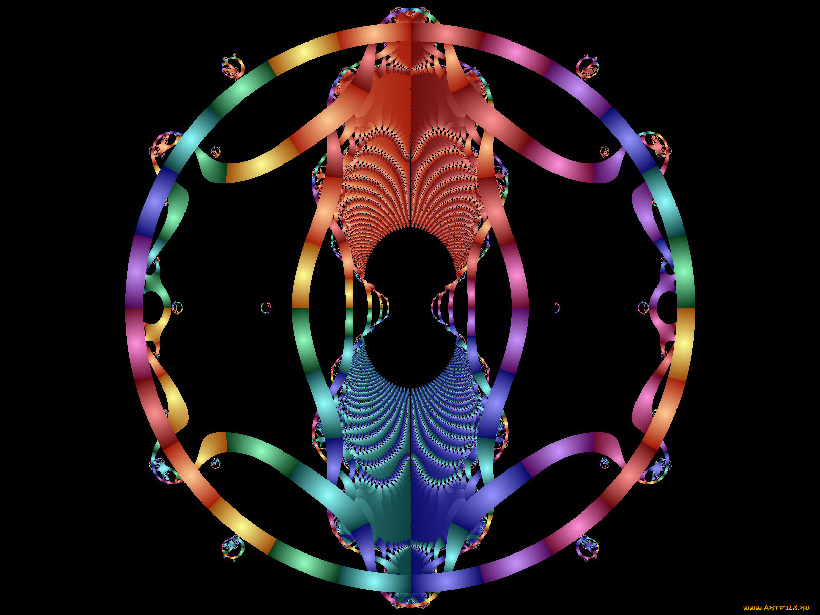 3д, графика, fractal, фракталы, фрактал, узор