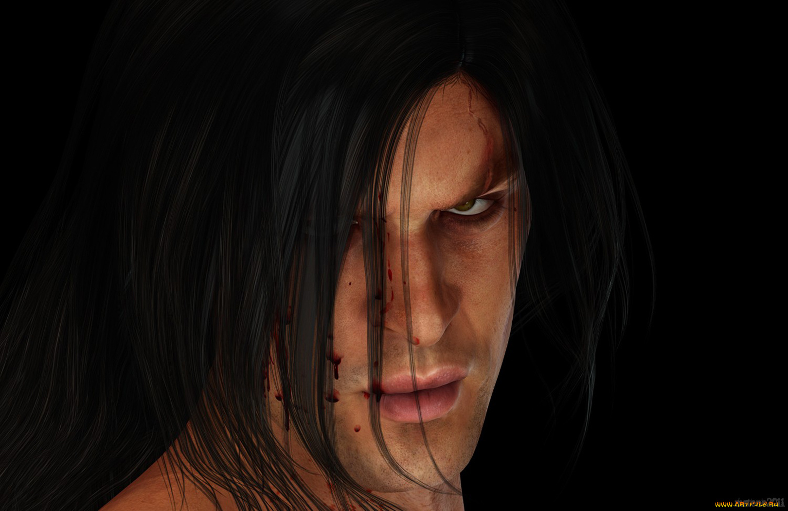 3д, графика, portraits, портрет, лицо