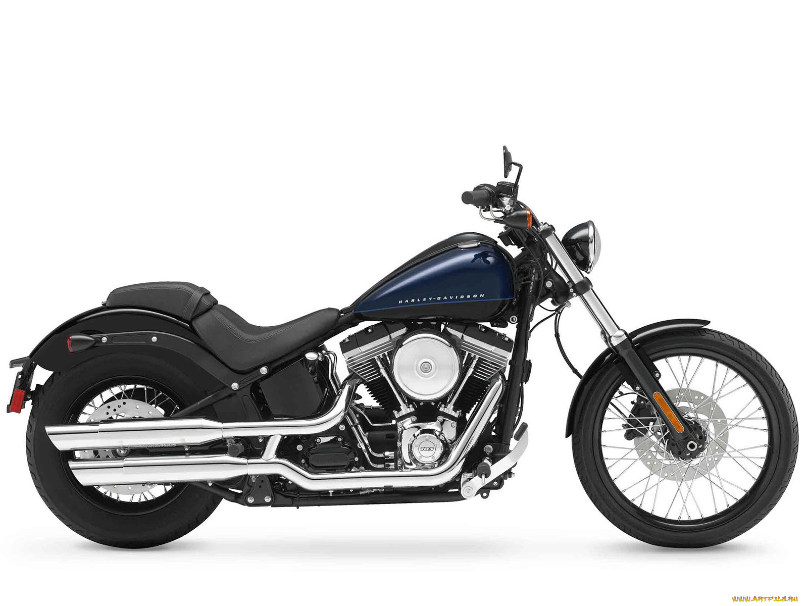 мотоциклы, harley, davidson, harley-davidson, softail, blackline, fxs