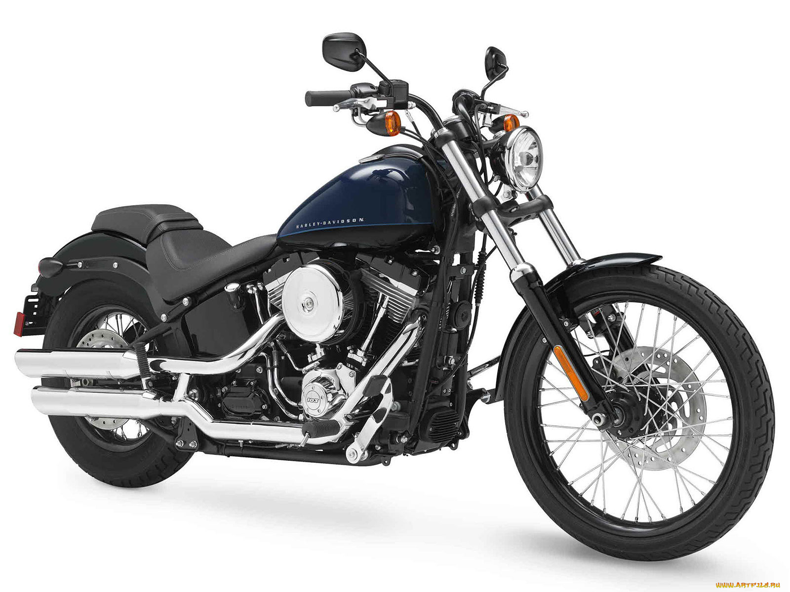 мотоциклы, harley, davidson, softail, blackline, fxs, harley-davidson