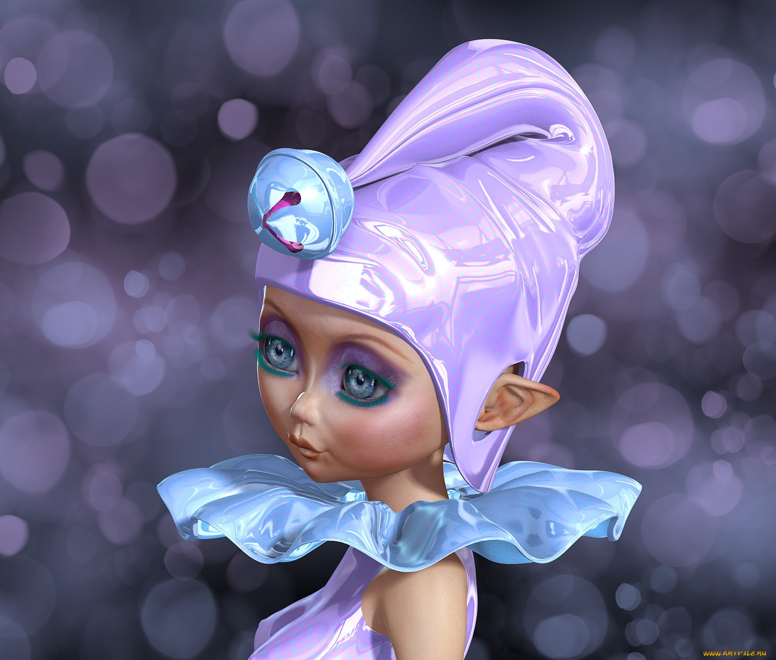 3д, графика, elves, эльфы, after, the, show, portrait